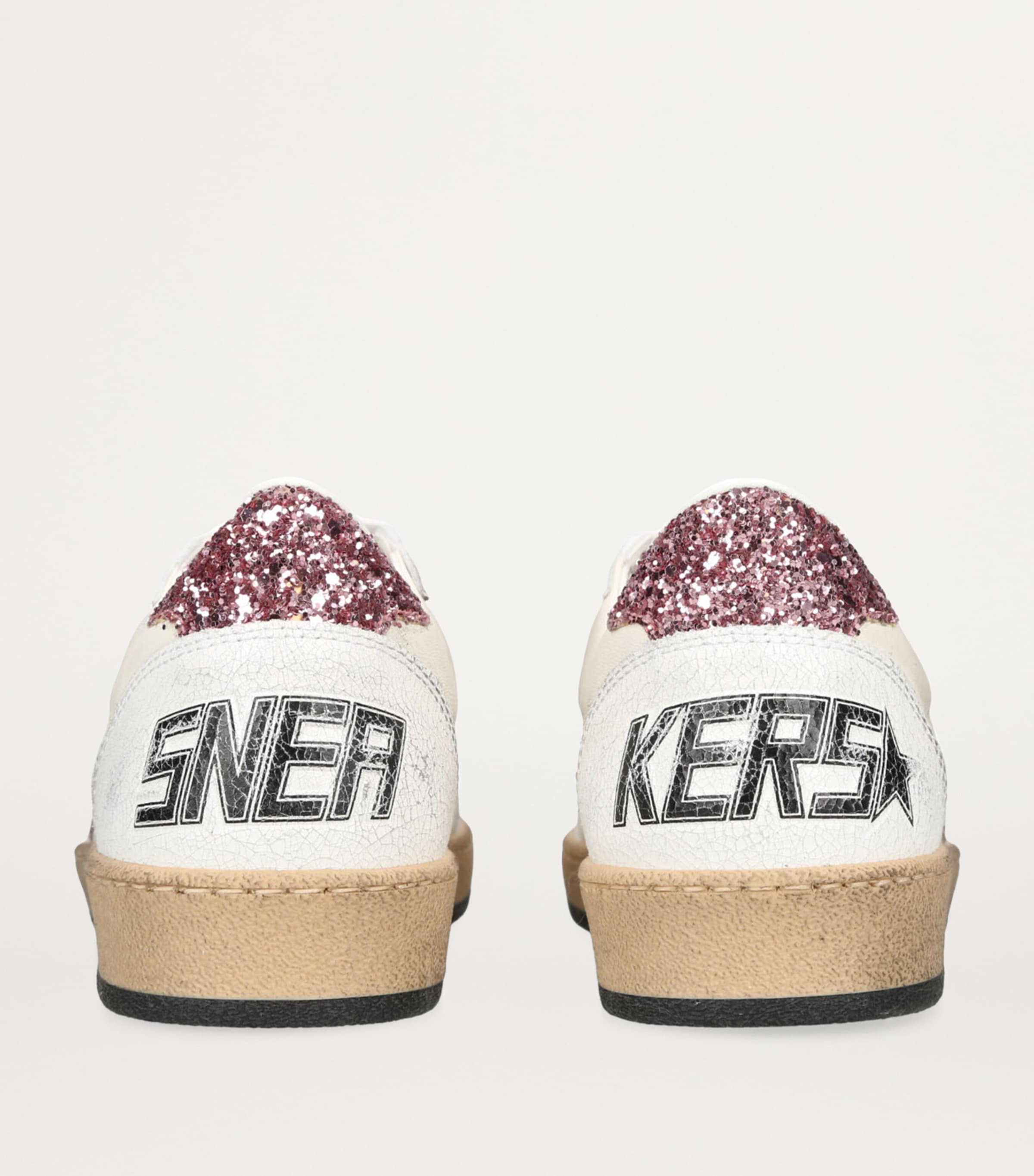 Golden Goose Leather Ball Star Sneakers | Harrods US