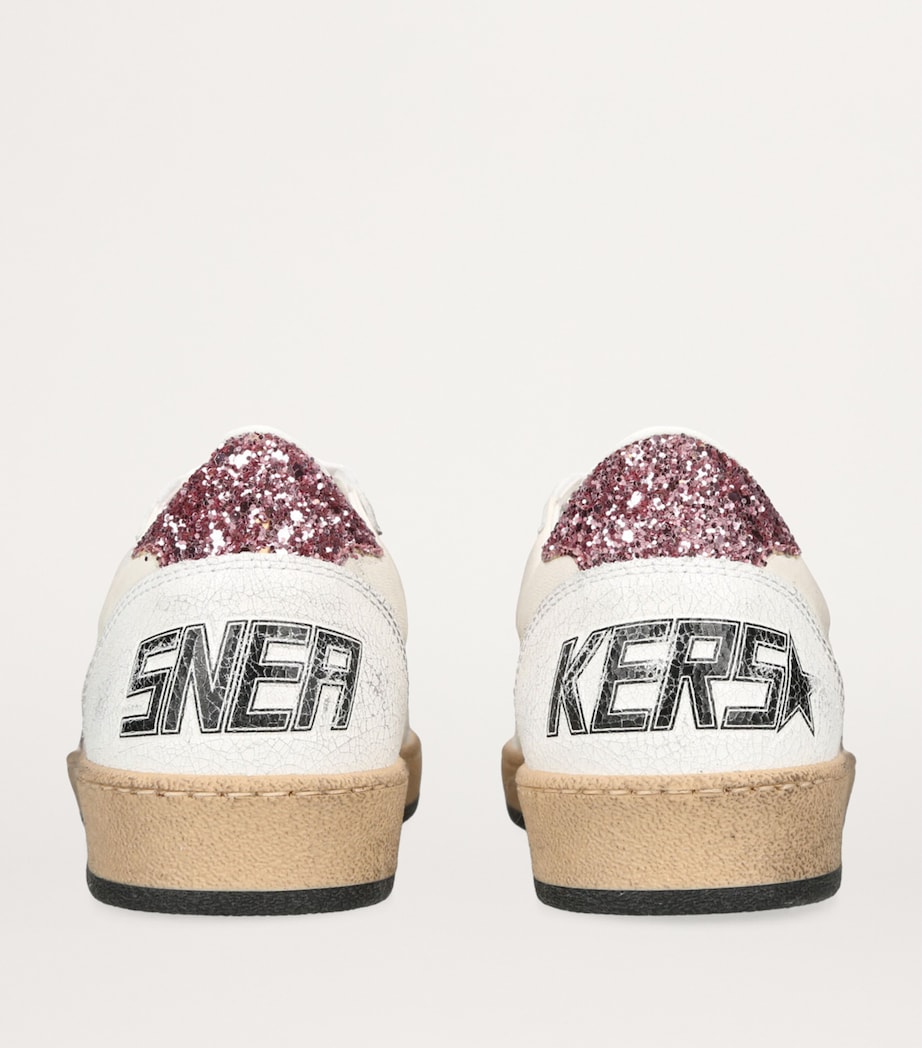 Leather Ball Star Sneakers WHITE/OTH Image 3
