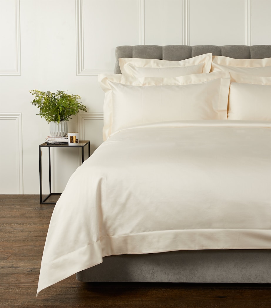Capela Super King Flat Sheet (270cm x 300cm) NATUREL Image 1