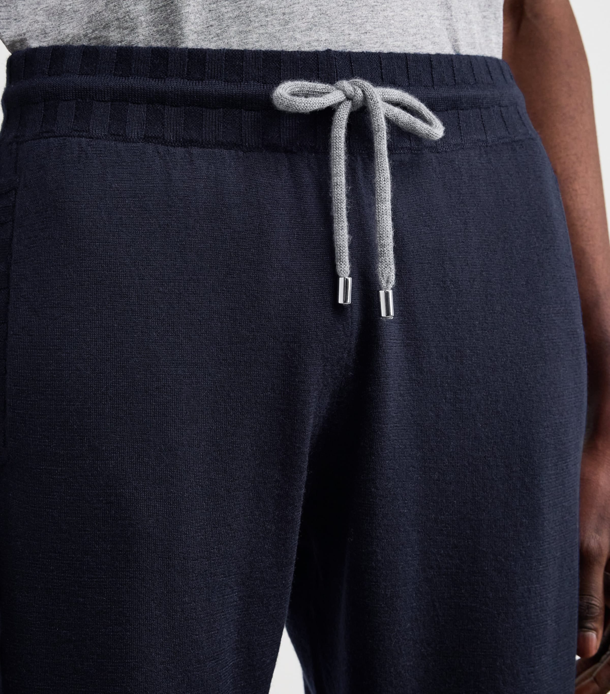 Cashmere Sweatpants D.8 + D.13-NAVY Image 6