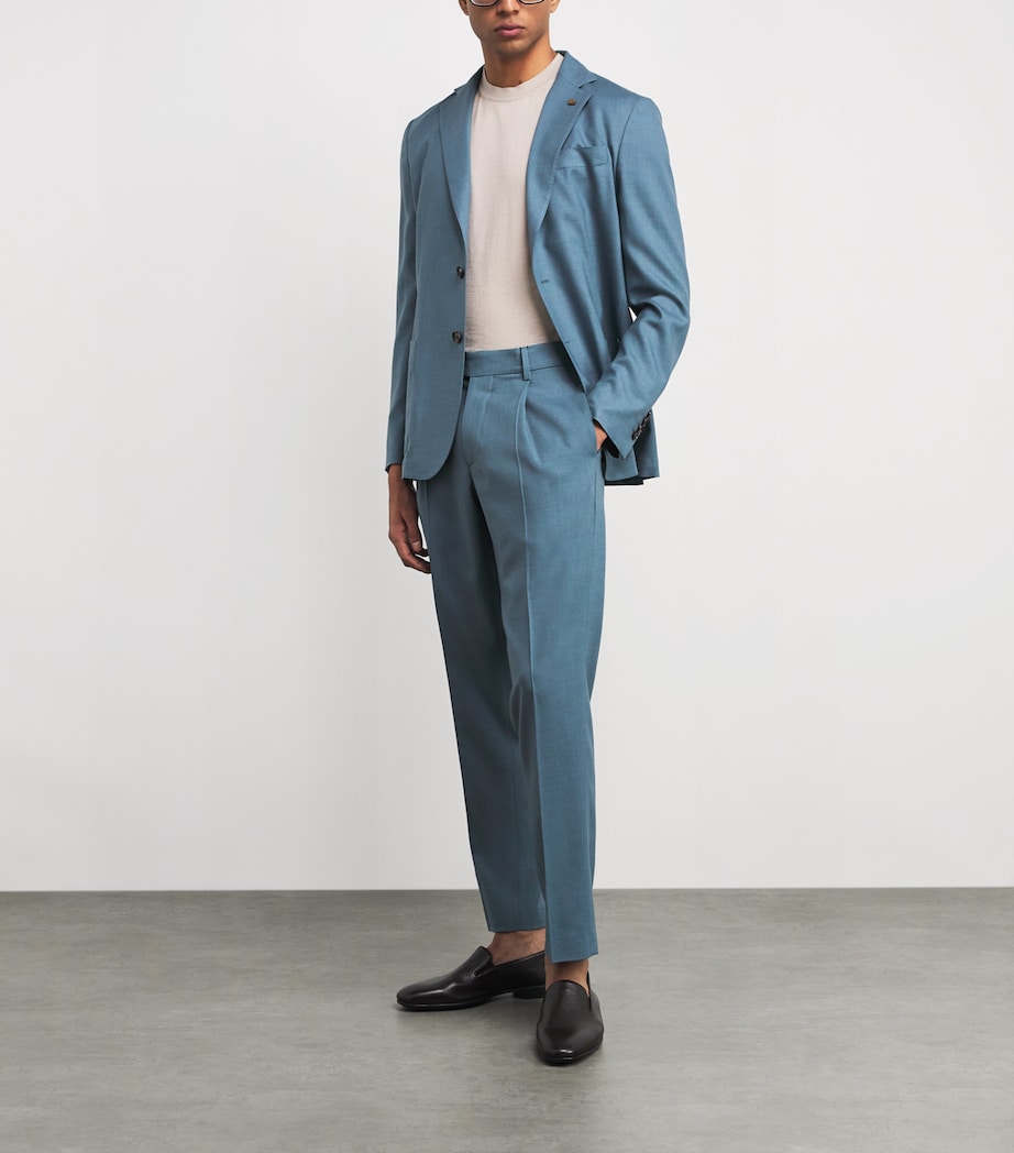 Cashmere Robert Blazer 45844 LIGHT BLUE Image 2