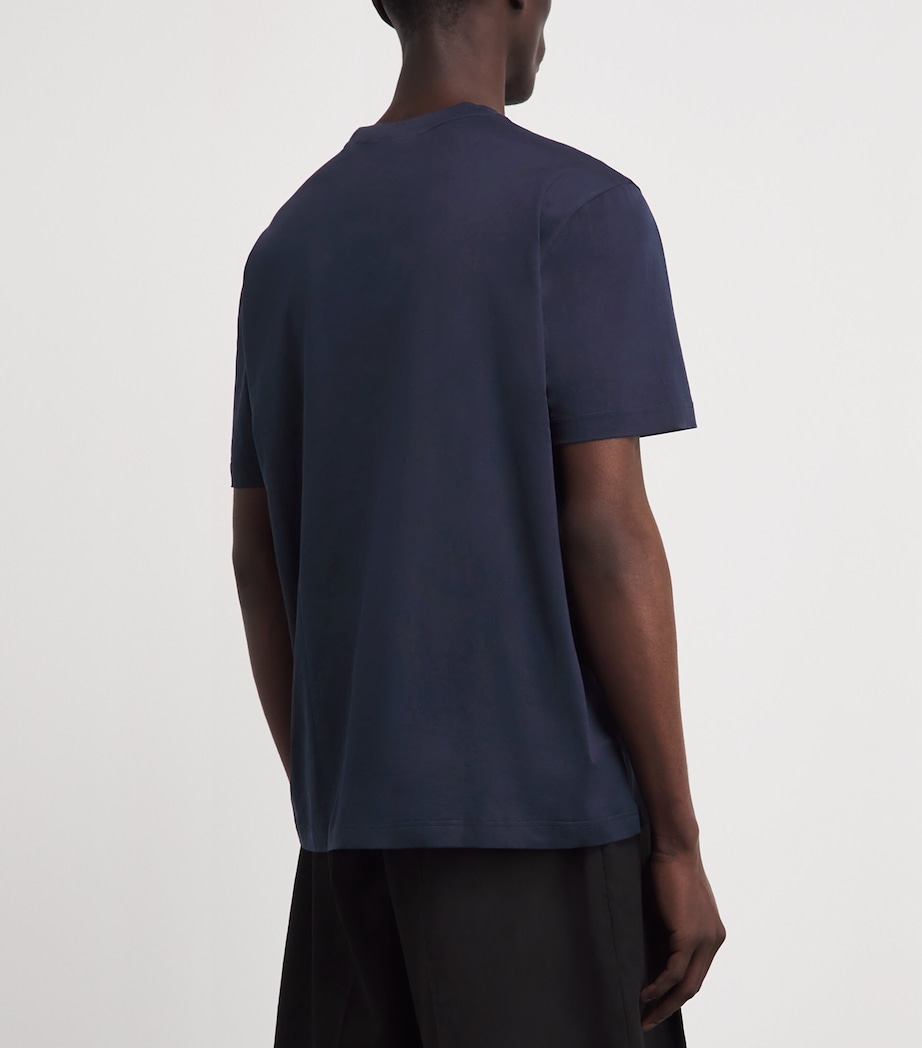 Brioni Mens Cotton Short-Sleeve T-Shirt Image 5