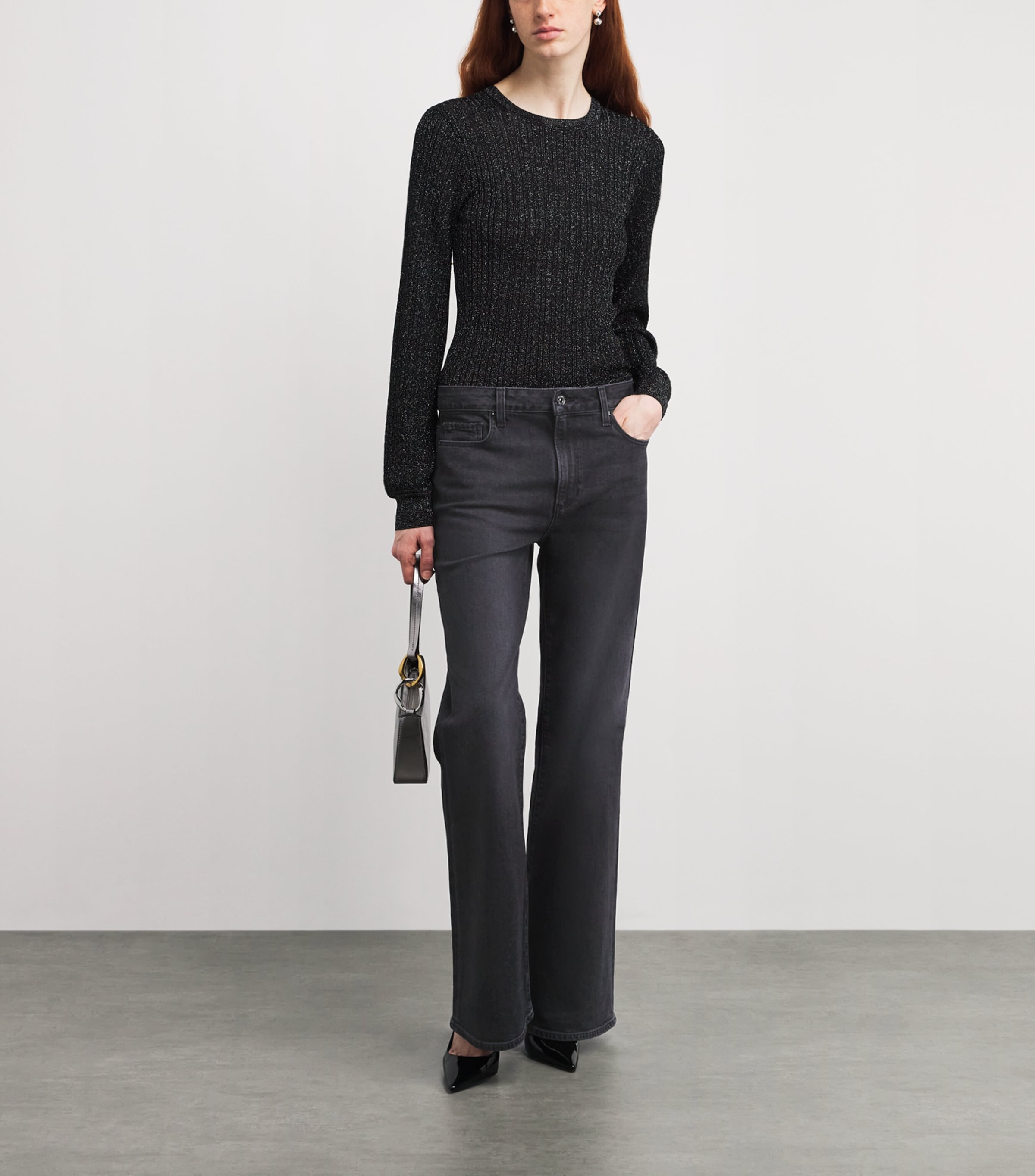 Sofia Flare Jeans SOLSTICE BLACK Image 2