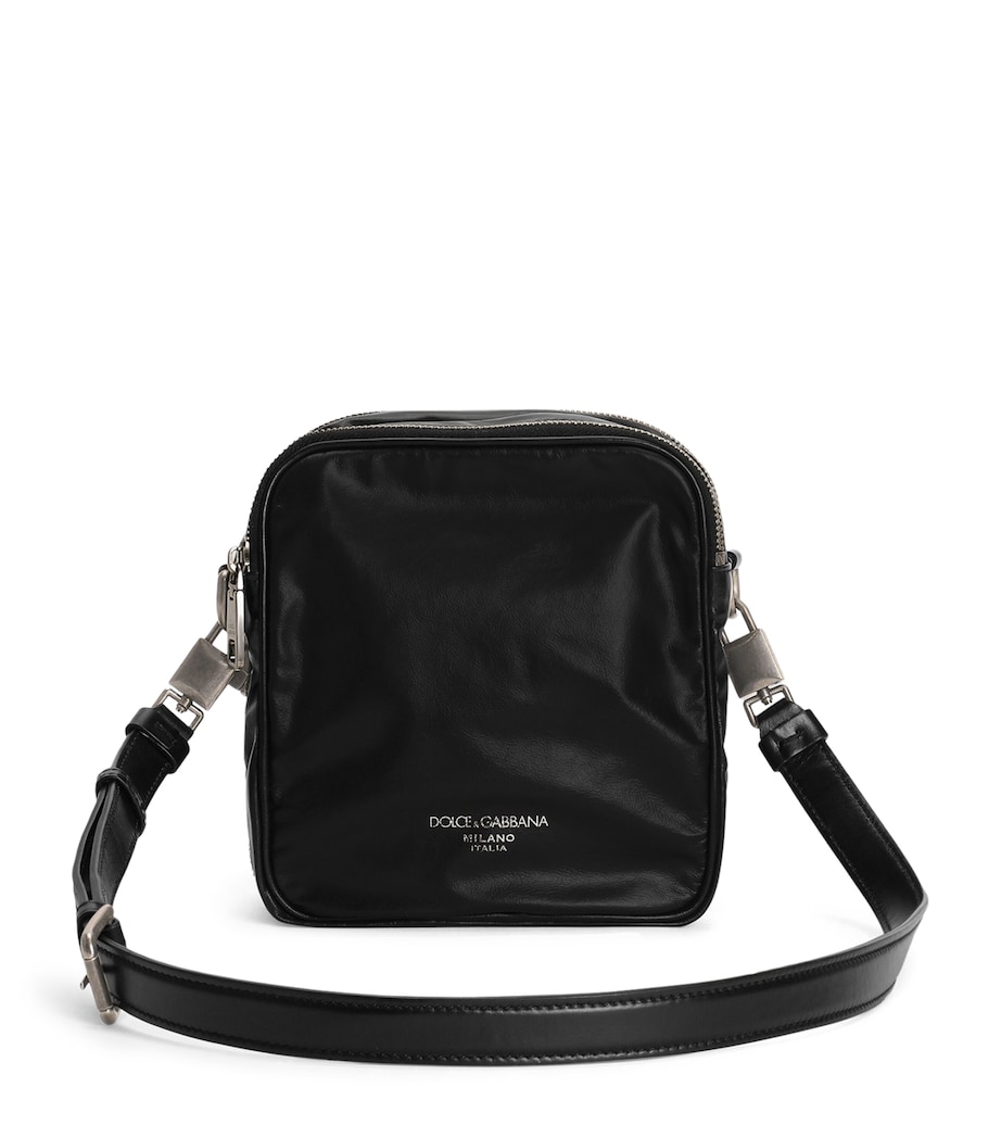 Dolce&Gabbana Patent Leather Cross-Body Bag Black Image 1