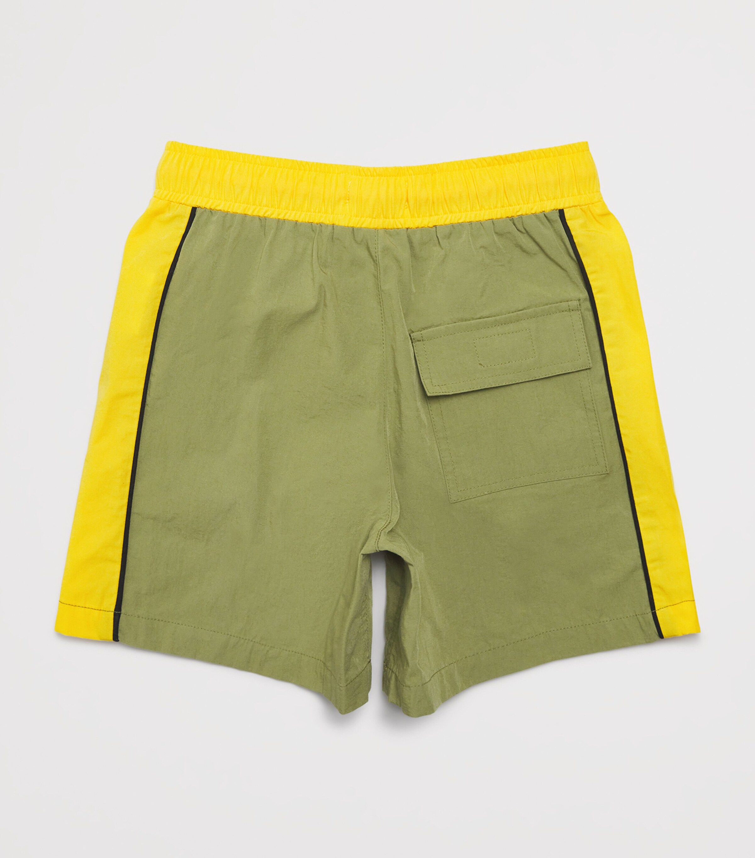 Two-Tone Drawstring Swim Shorts (3-14 Years) 770GREEN Image 2