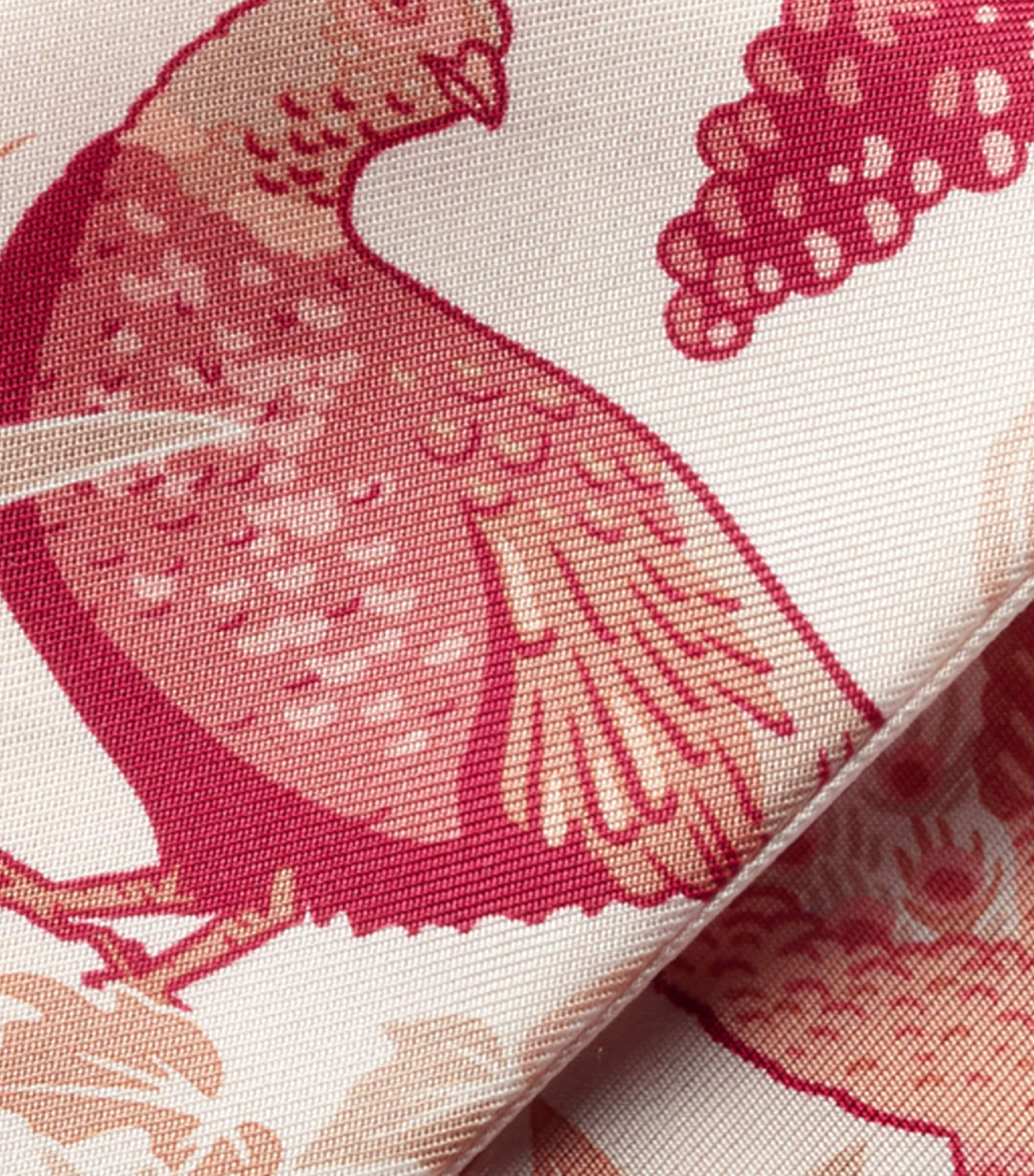 Cartier Silk Blooming Panthère Skinny Scarf Pink Image 2