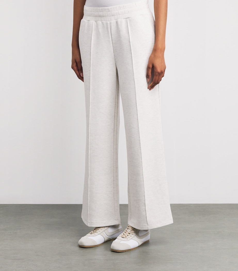 FreeSoft Wide-Leg Sweatpants IVORY Image 3