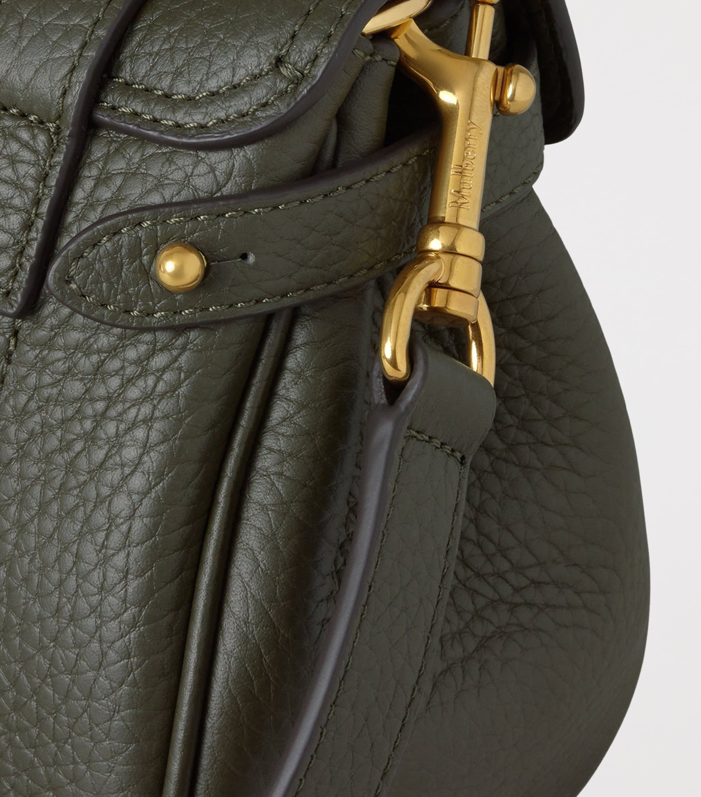 Mini Leather Alexa Cross-Body Bag JUNIPER GREEN Image 4