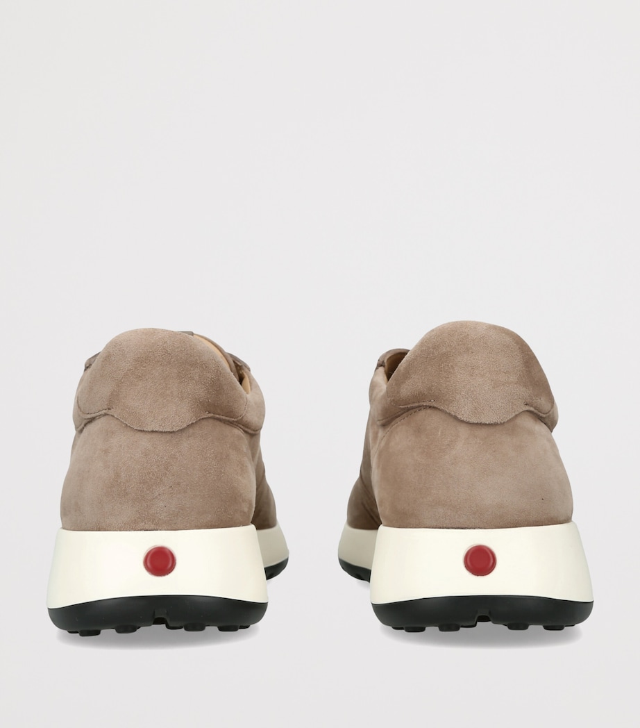 Tod's Suede Allacciato 79k Sneakers Taupe Image 4