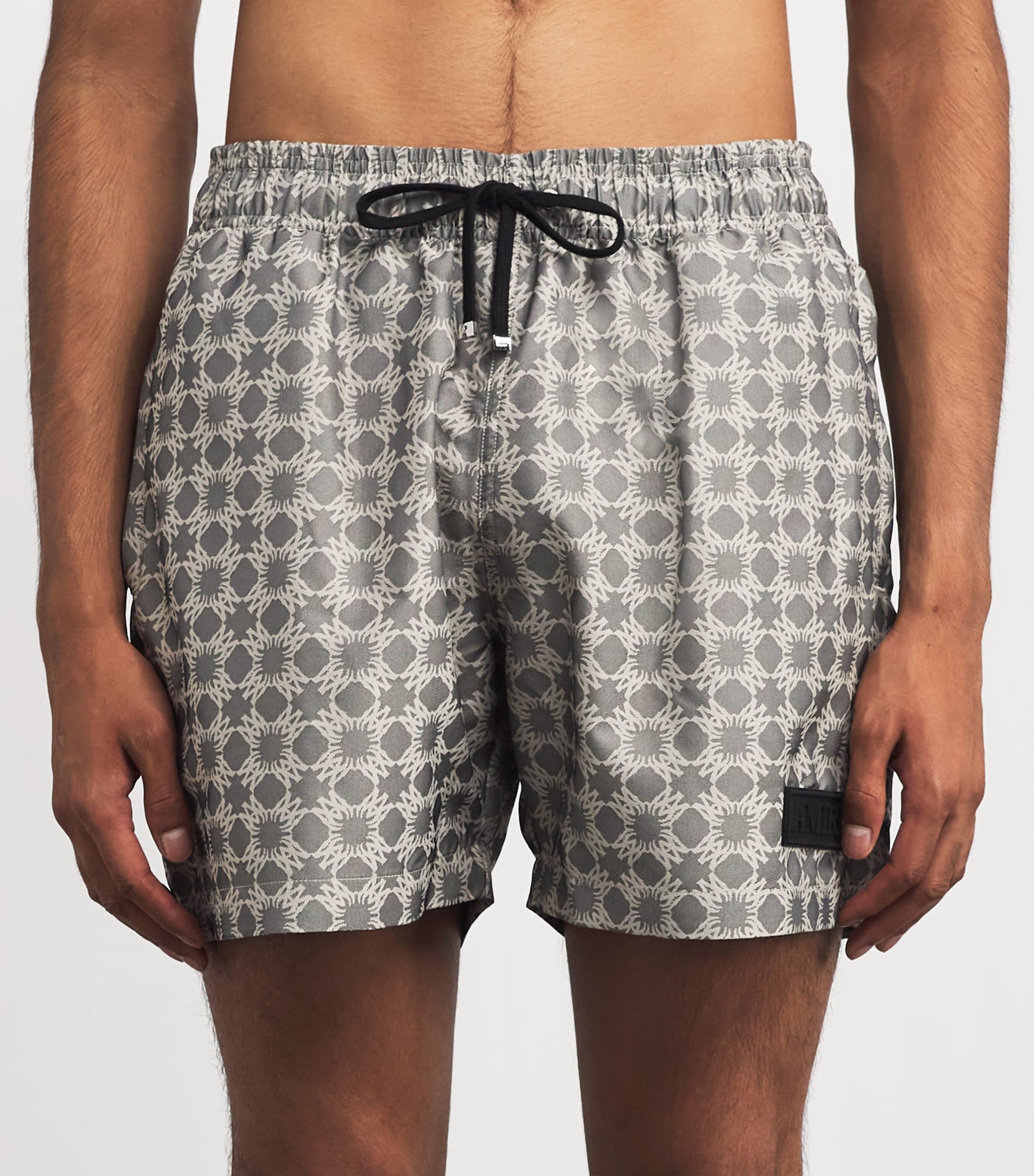 【新品未使用】【定価96,800円】AMIRI SWIM TRUNK XXL Amiri Core Logo Drawstring Swim Shorts Olive Green - Outlet