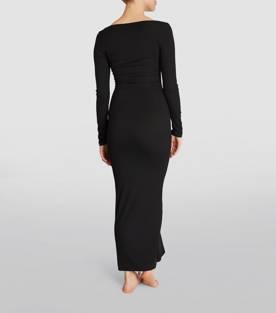 Soft Lounge Maxi Dress ONYX Image 4