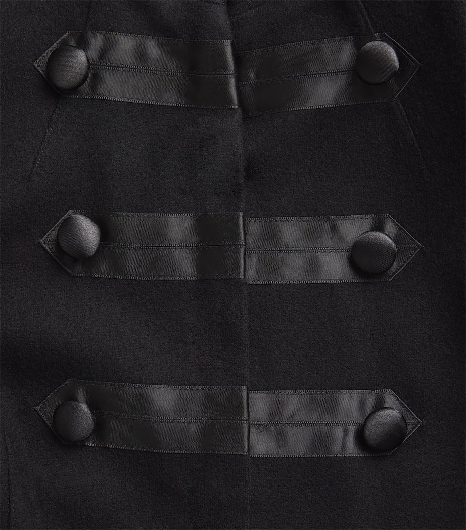 Rag & Bone Womens Wool Mercer Regalia Blazer Black Image 6