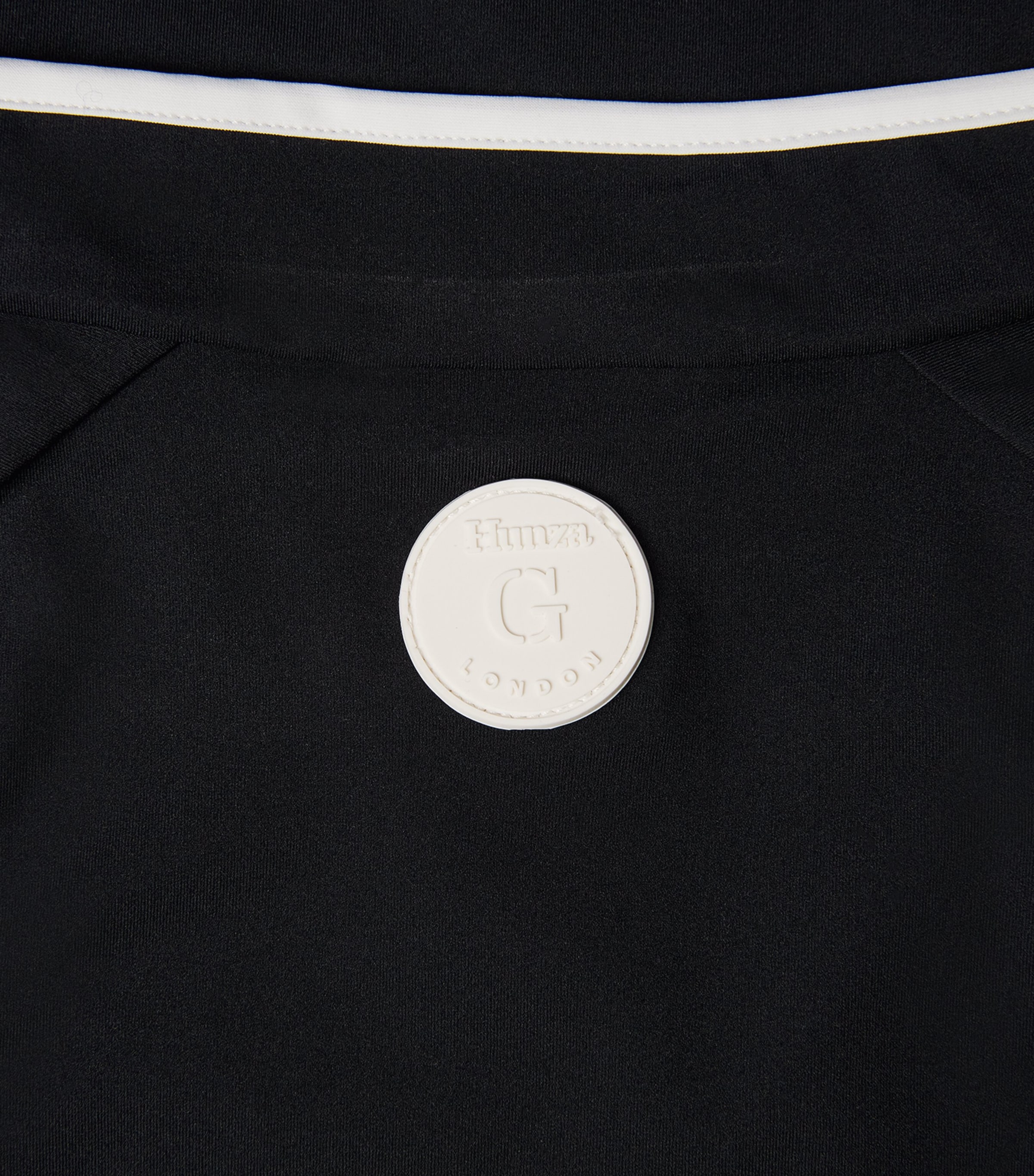 UPF 50+ Half-Zip Katya Swimsuit BLACK Image 4