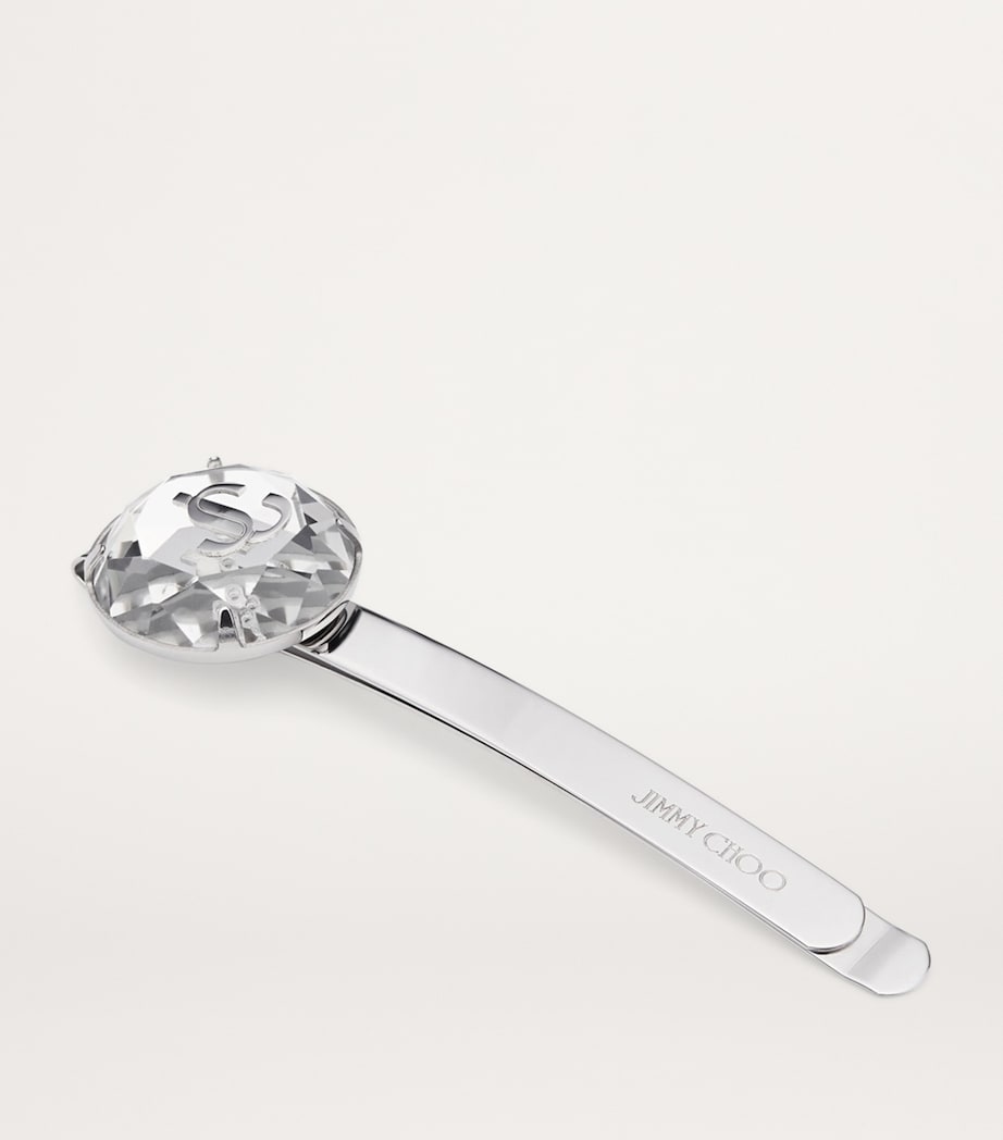Crystal-Embellished Hair Slide SILVER/CRYSTAL Image 2