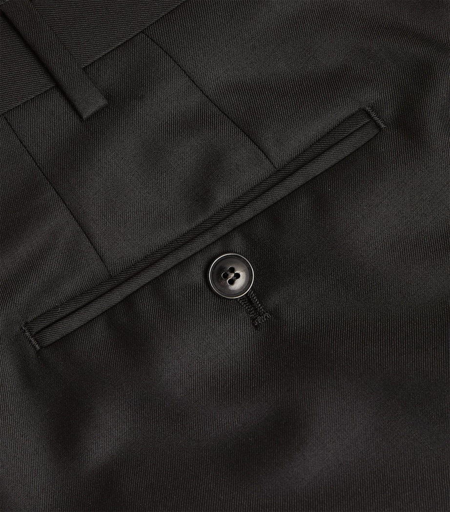 Wool-Cashmere Tailored Trousers UC99 Image 5