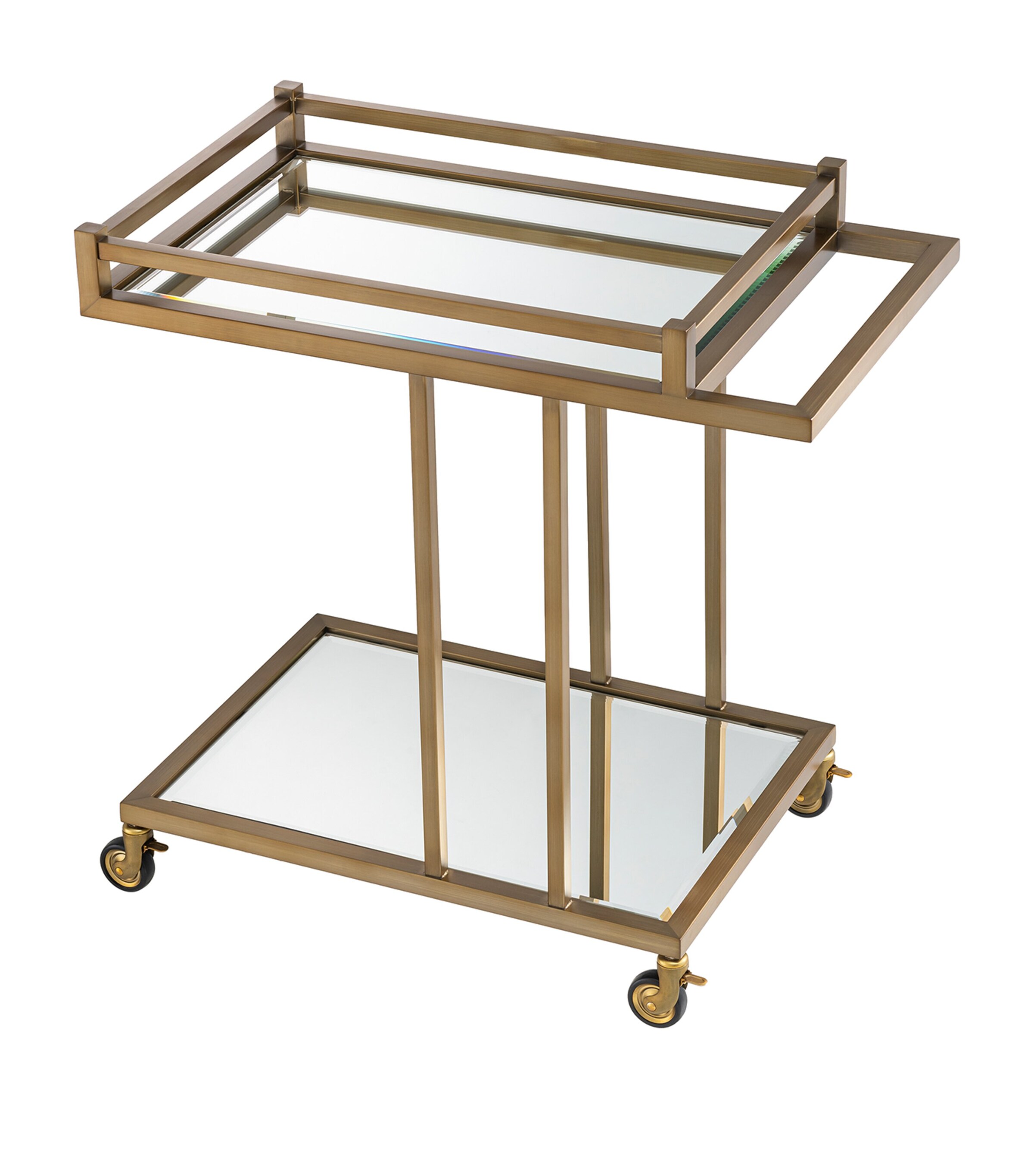 Brushed Brass Beverly Hills Trolley BRASS Image 2