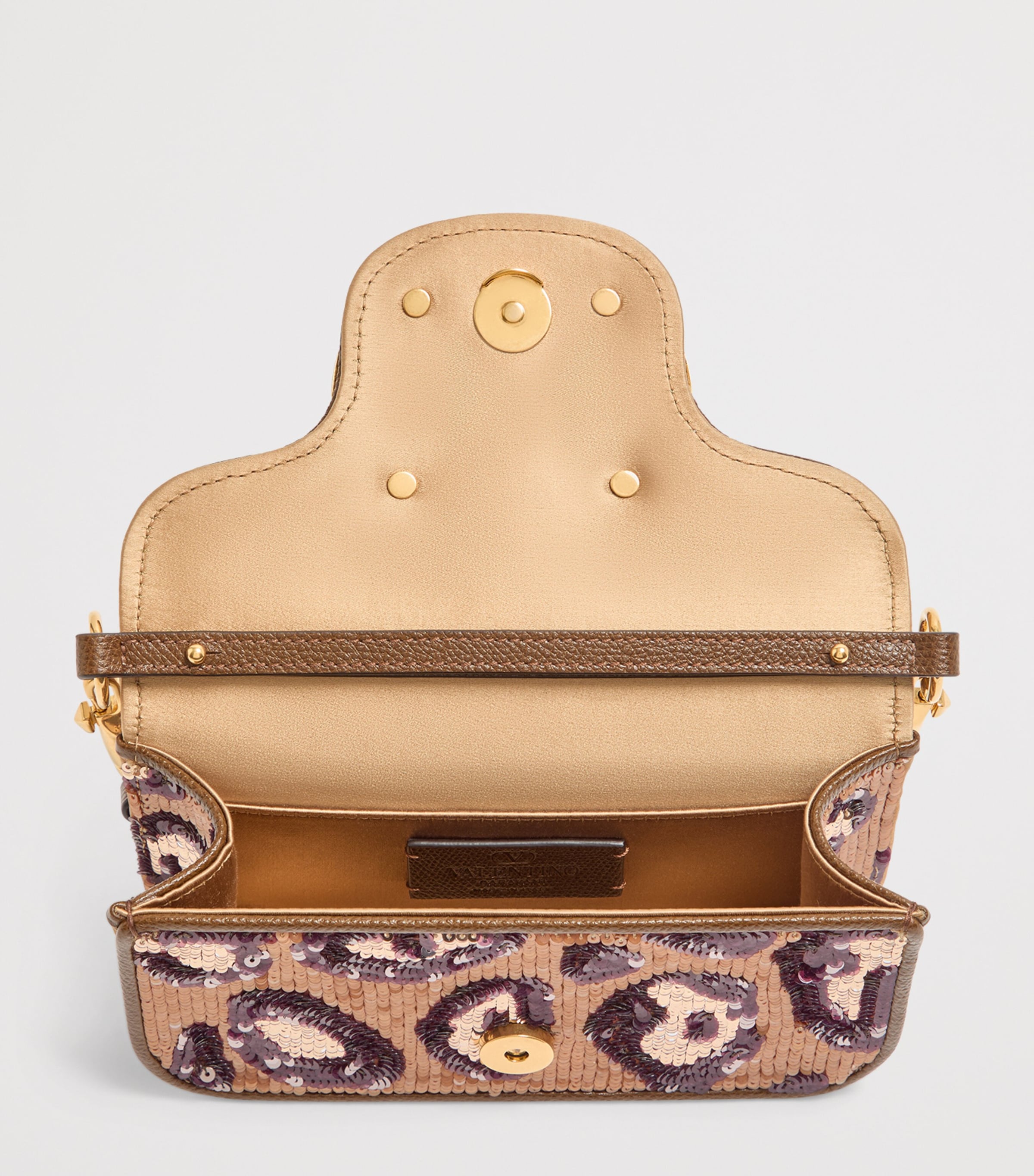 Valentino Garavani Small Embellished Locò Shoulder Bag Fjy Image 5