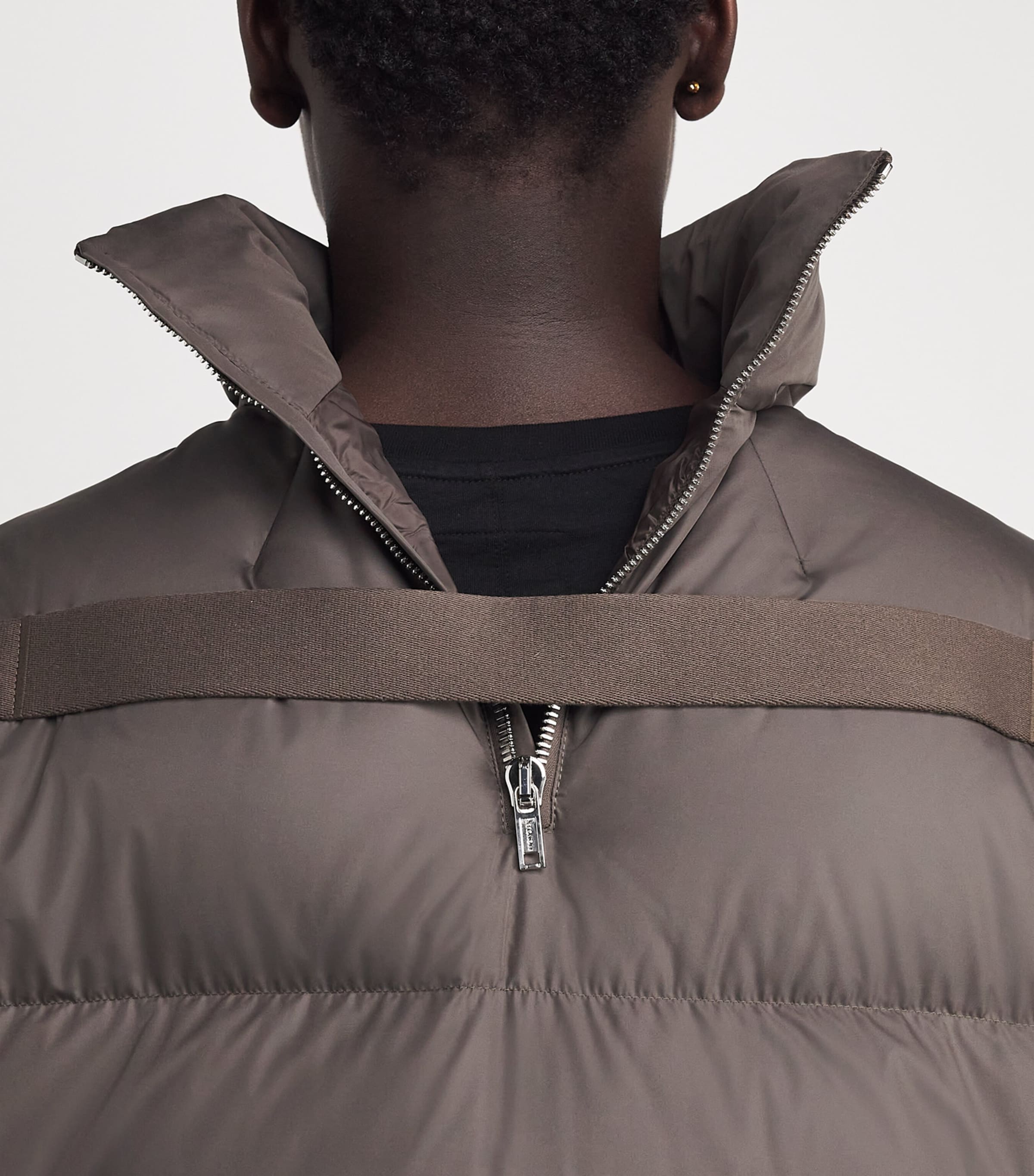 x Moncler Down Cyclopic Puffer Coat 828 - DARK DUST Image 6