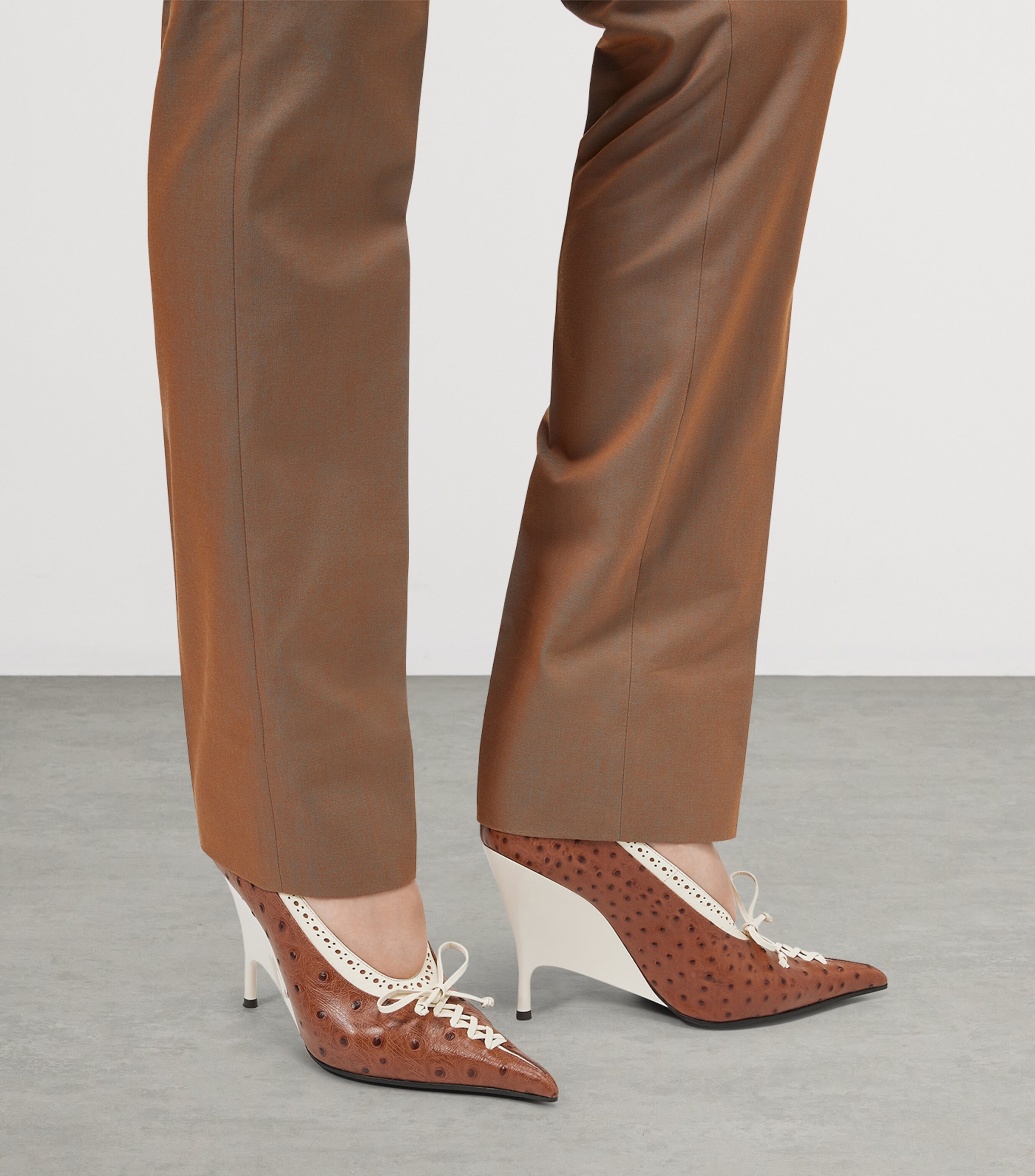 McQueen Leather Koko Pumps 105 Image 2