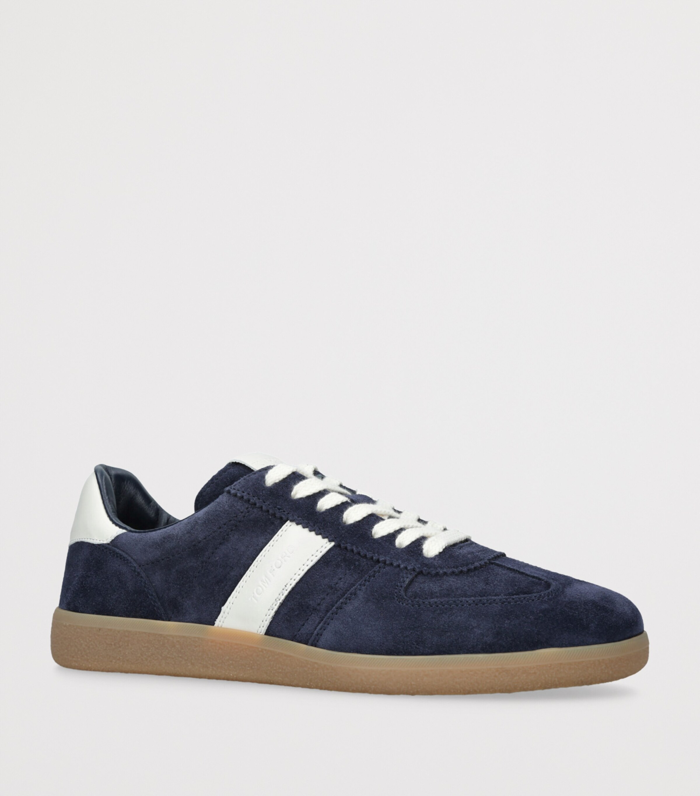 Suede Archer Sneakers NAVY Image 3