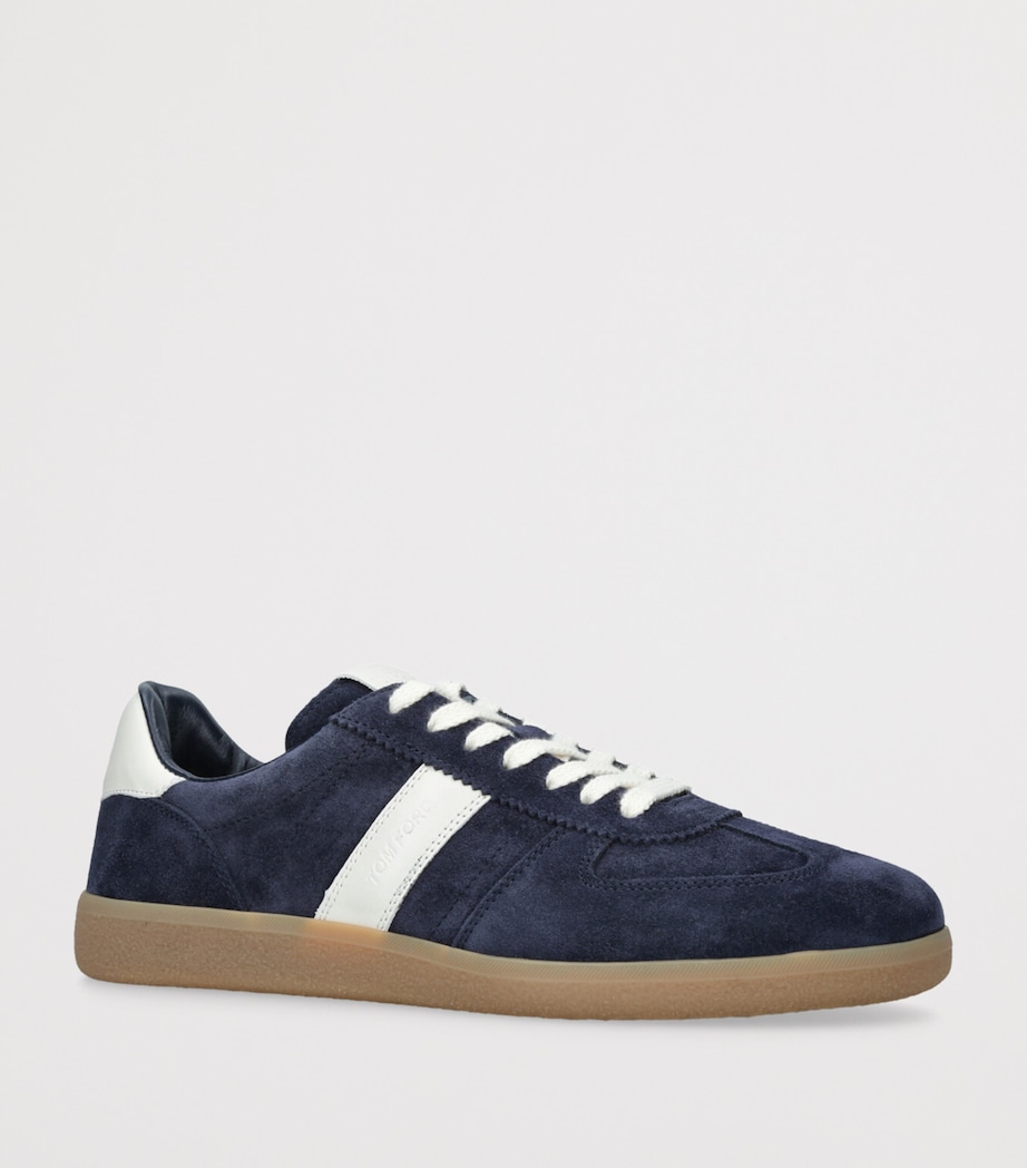Suede Archer Sneakers NAVY Image 3