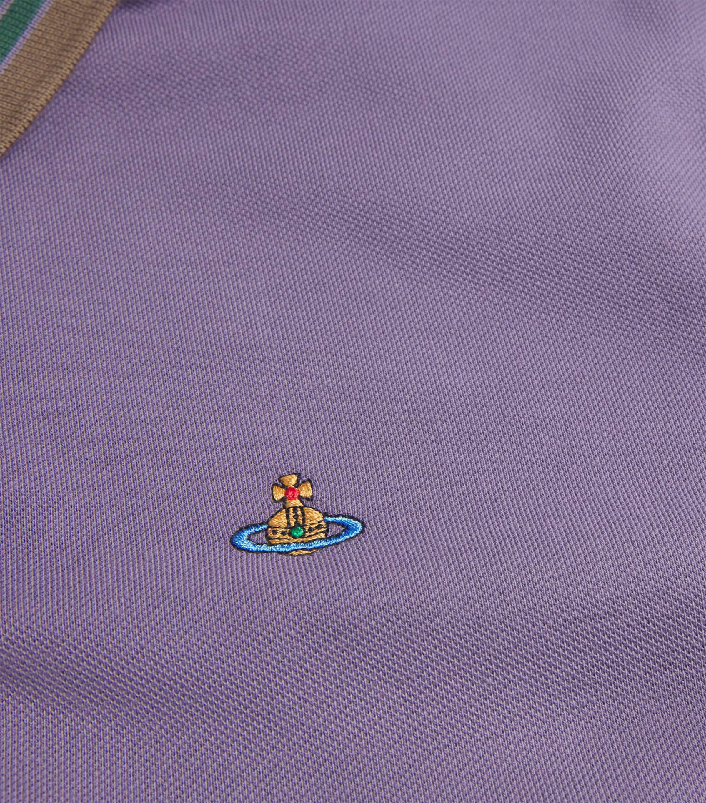 Cotton Orb Polo Shirt K405 CADET Image 5