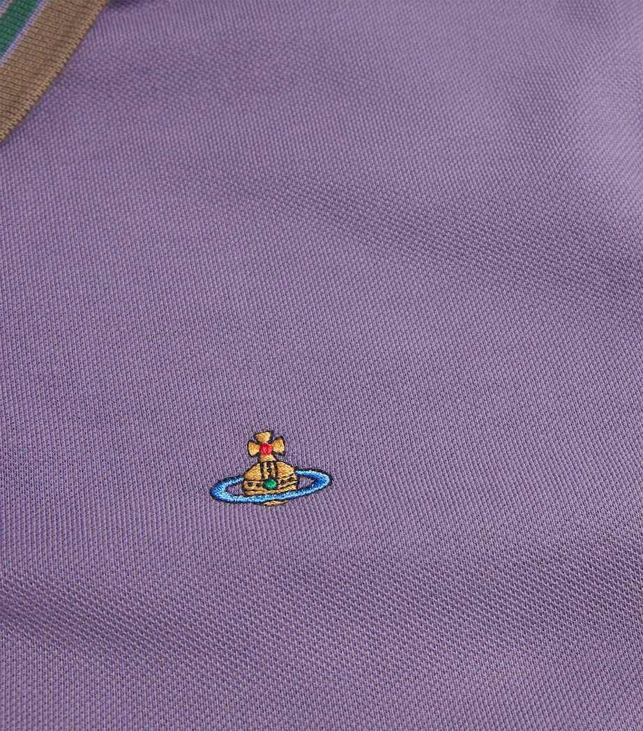 Cotton Orb Polo Shirt K405 CADET Image 5