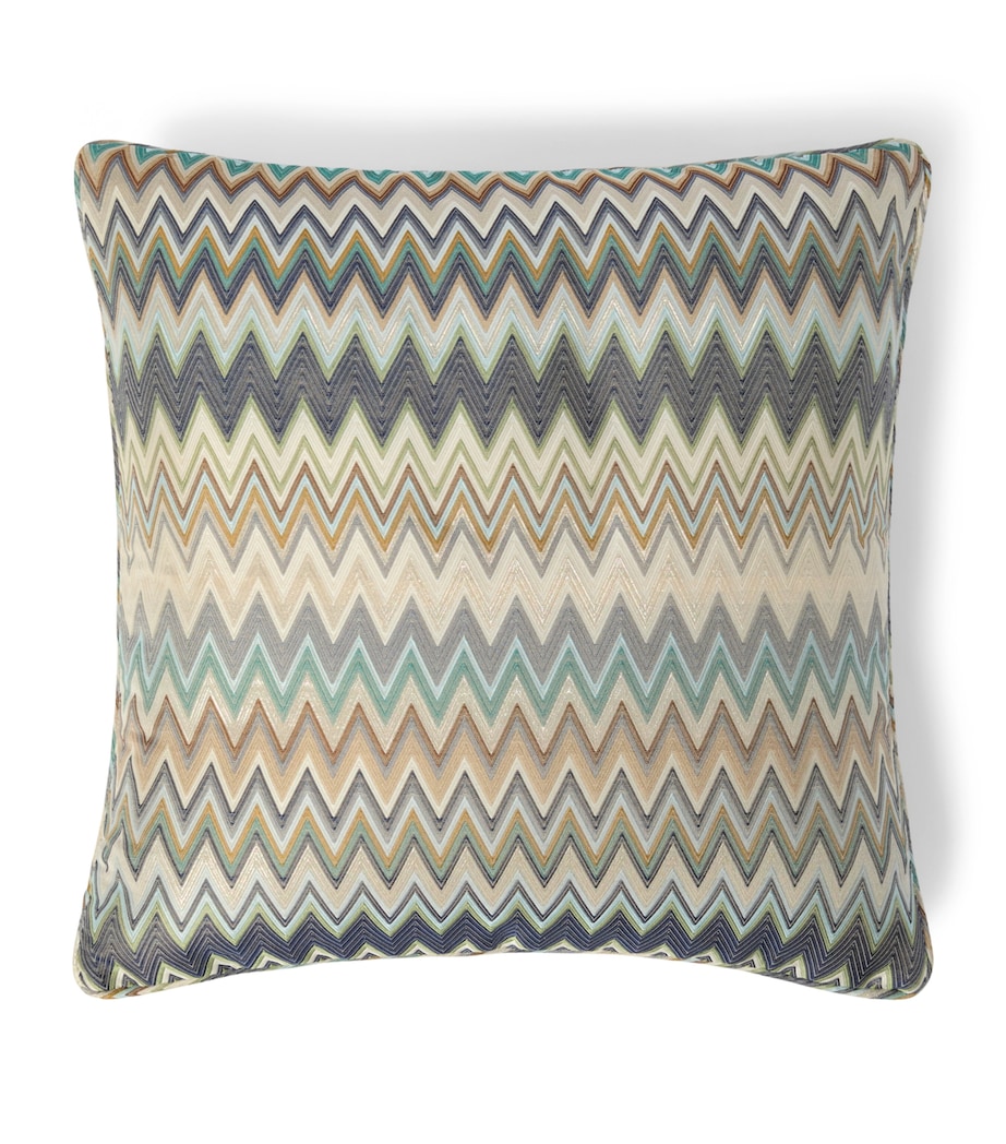 Missoni Home Masuleh Cushion (45cm x 45cm) Turquoise Multicolor Image 1