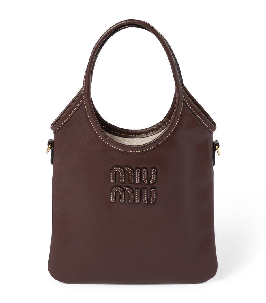 Leather Ivy Top-Handle Bag F0NBL Image 1