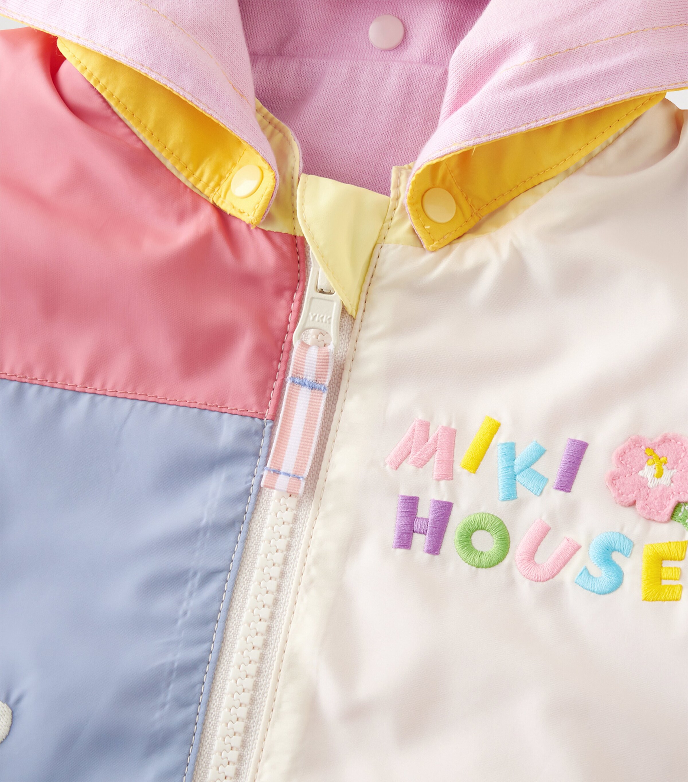 Miki House Reversible Usako Logo Windbreaker Coat (2-7 Years) Image 4