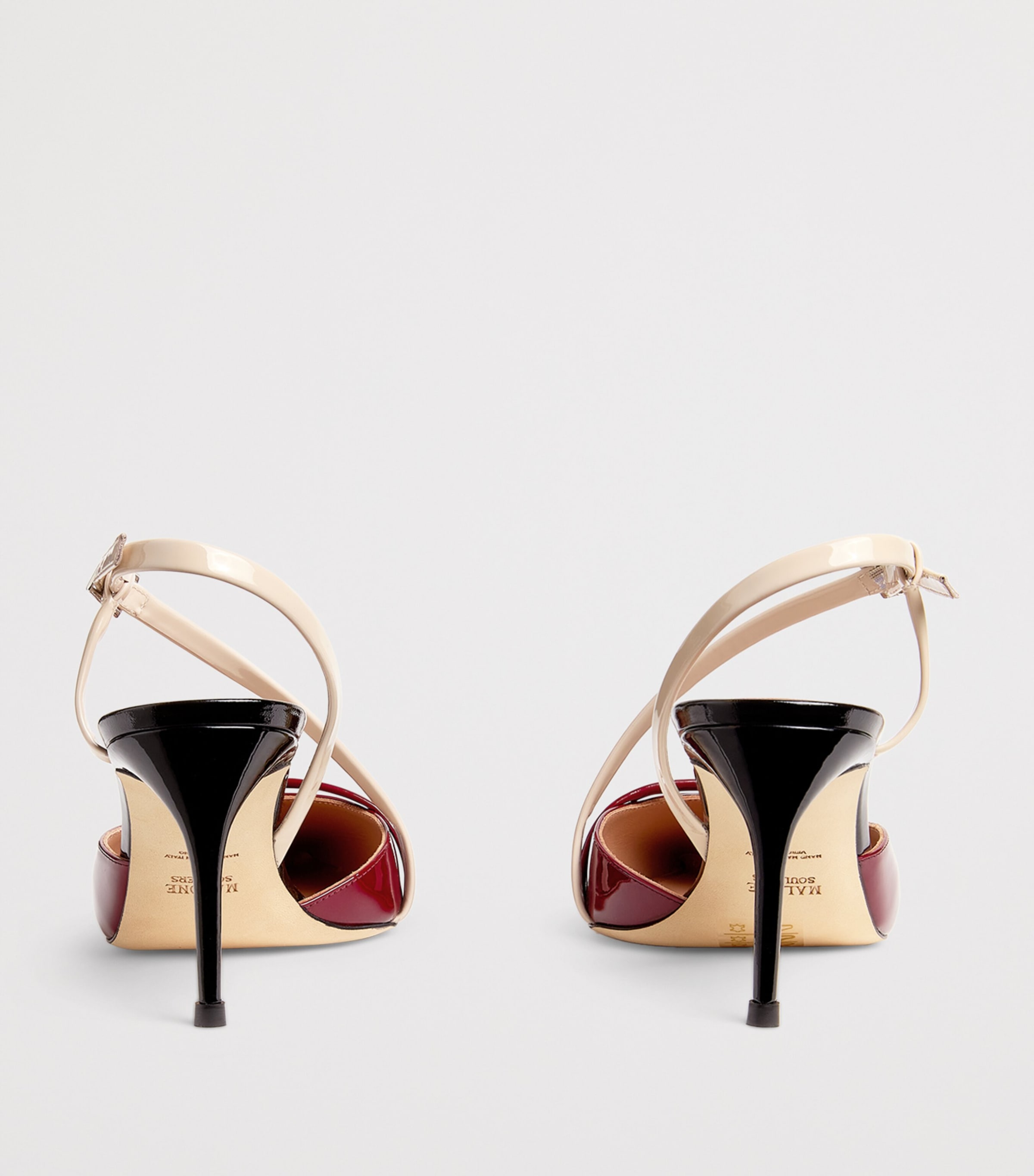 Patent Leather Valeria Slingback Pumps 70 ROSEWOOD Image 4