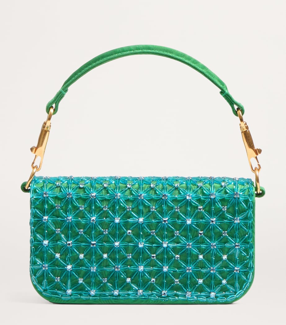 Small Embroidered Loco Shoulder Bag R9V Image 2
