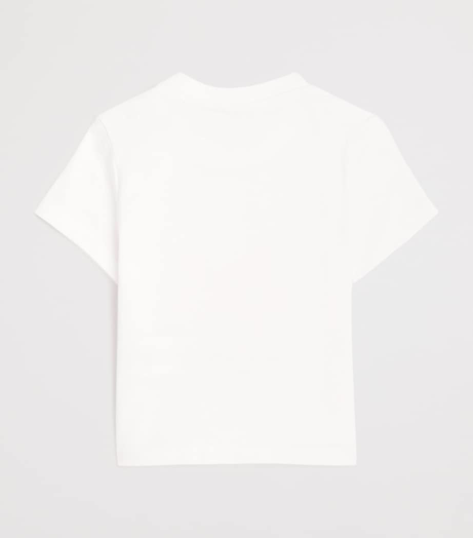 Cotton Animal Logo T-Shirt (1-18 Months) 10PWHITE Image 2