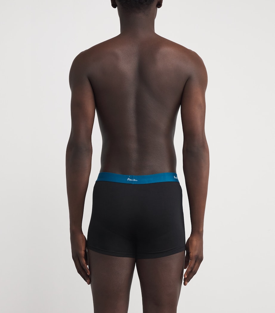 Stretch-Cotton Signature Stripe Trunks (Pack of 5) MULTICOLOUR Image 3