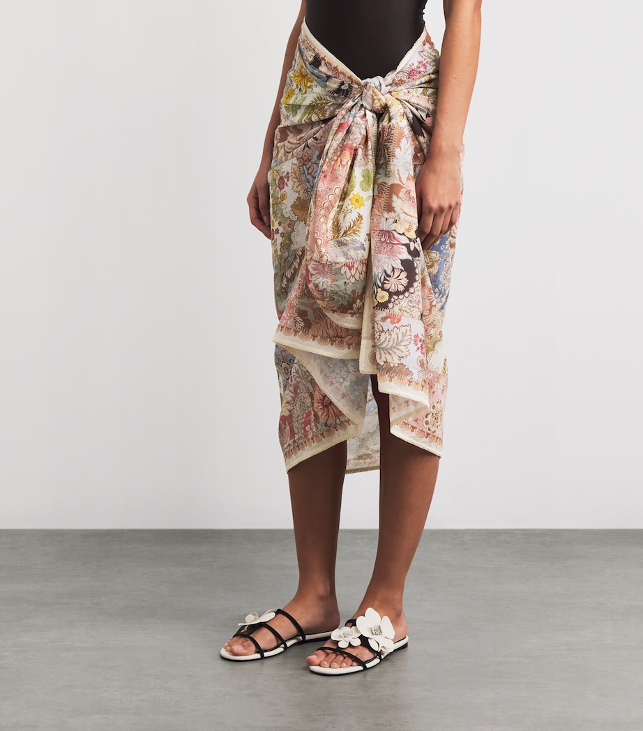 Cotton Patchwork Pareo PATCH MULTIPTML Image 3