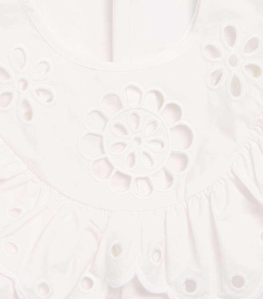 Cotton Broderie Awaken Dress (1-12 Years) IVORY Image 3