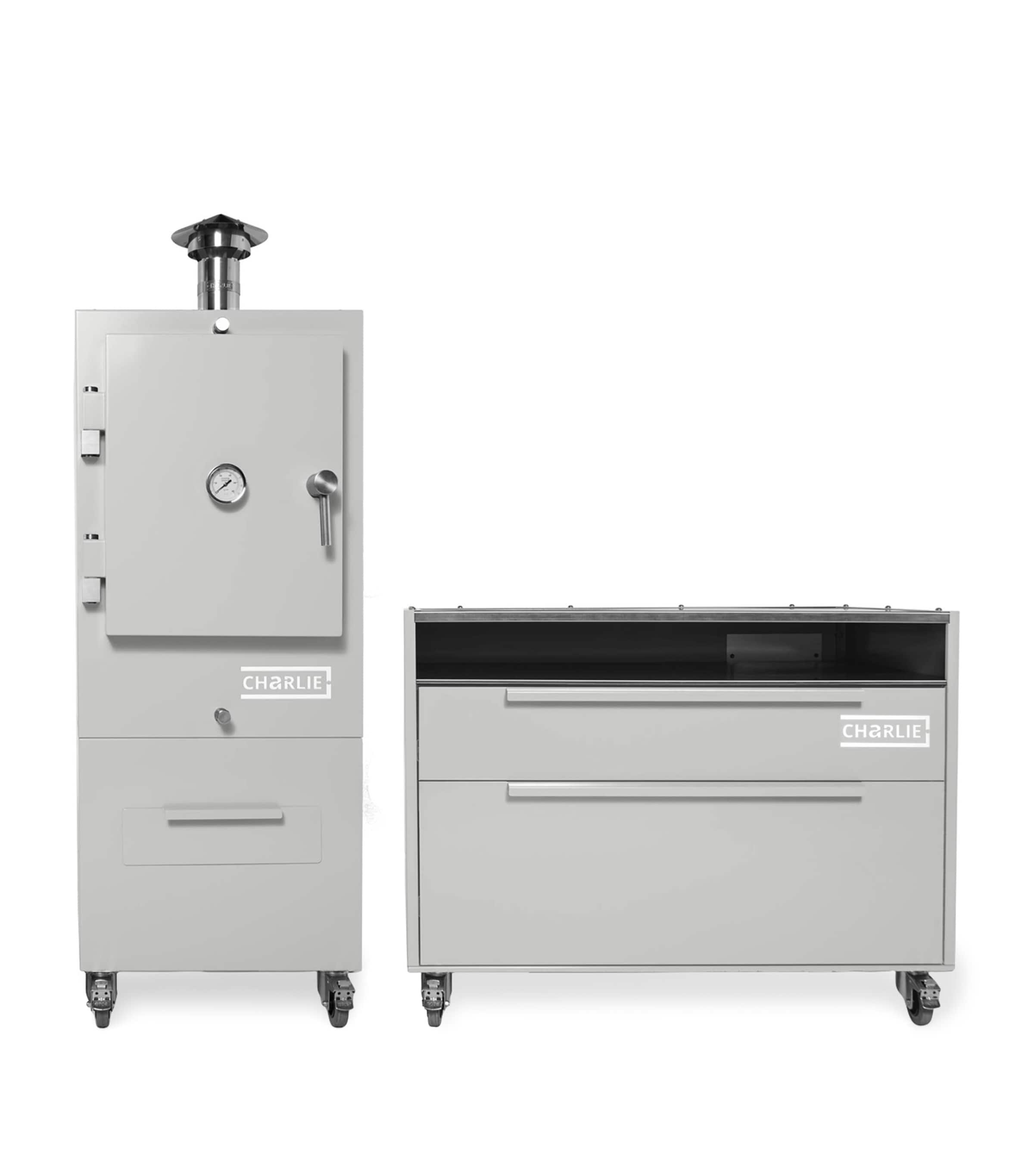 Charlie Outdoor Island Cabinet TRUFFLE Image 4