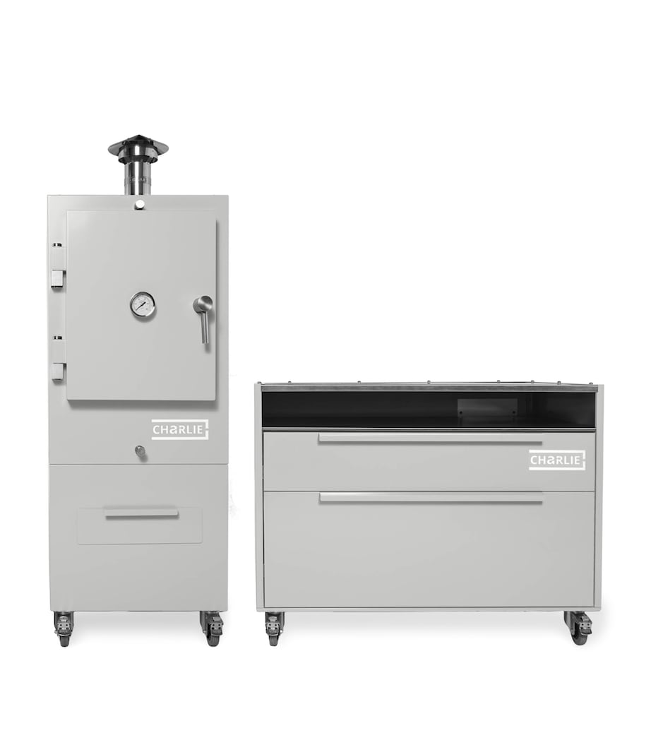 Charlie Outdoor Island Cabinet TRUFFLE Image 4