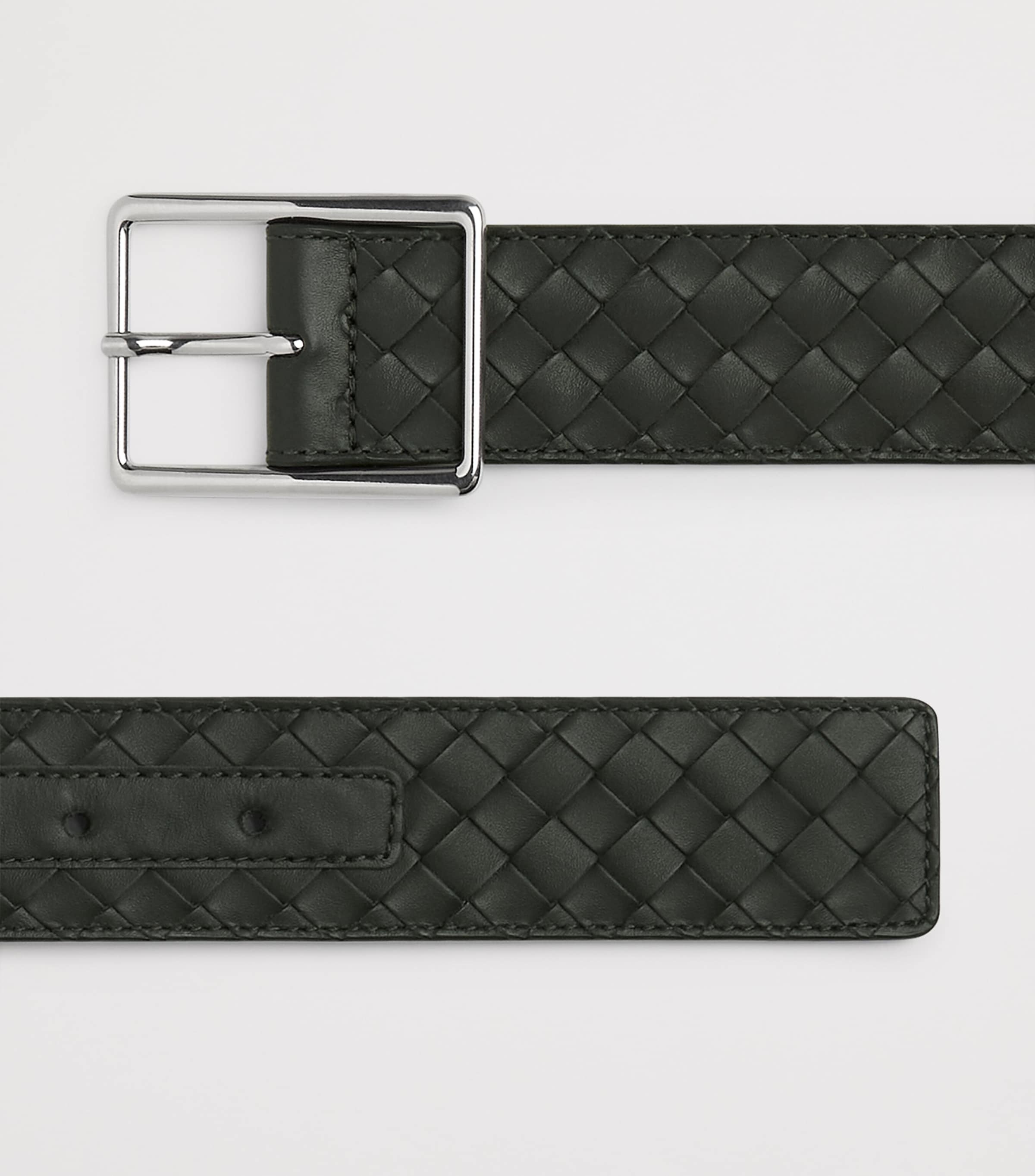 Leather Intrecciato Piccolo Belt 3009 Image 4