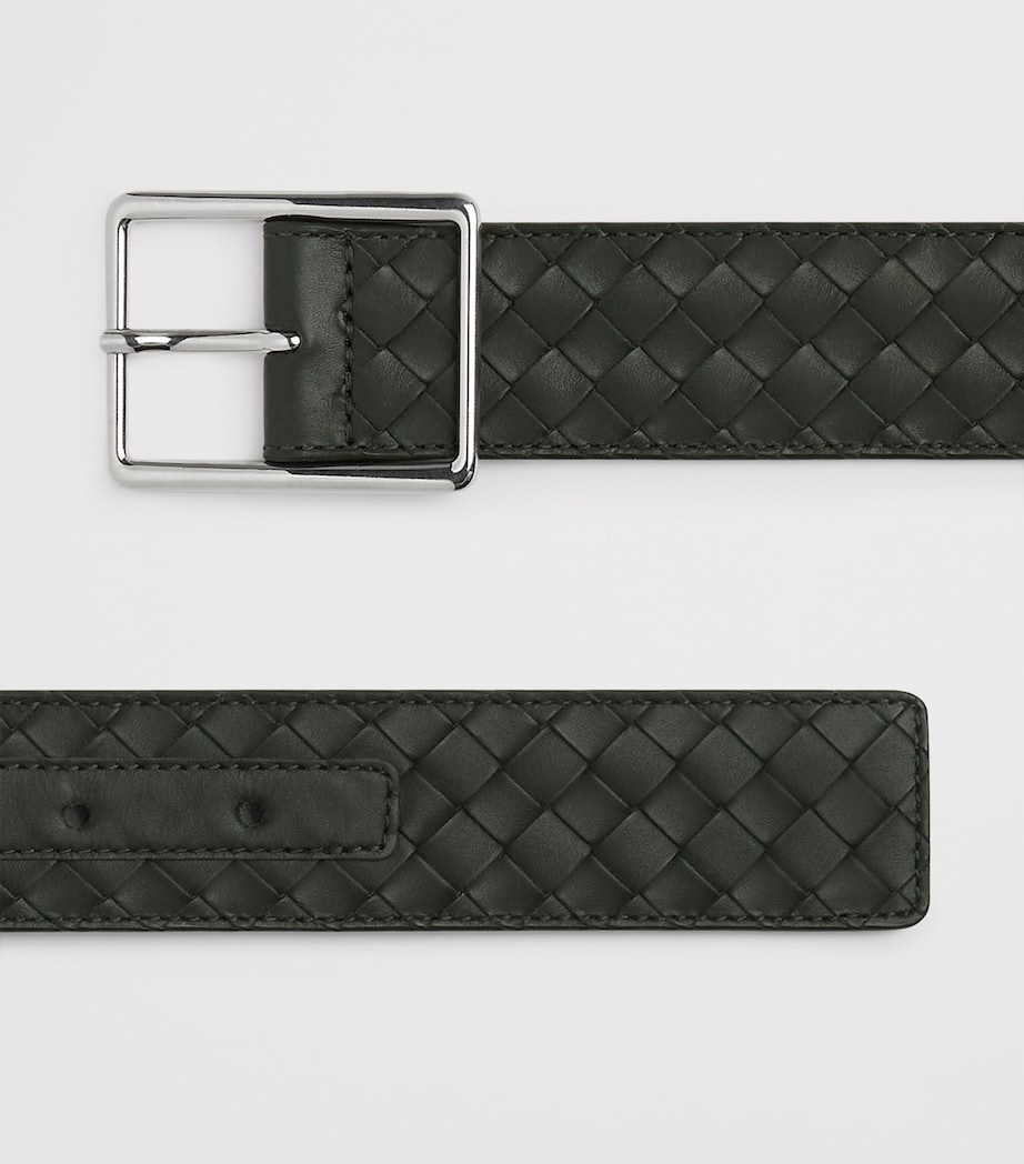 Leather Intrecciato Piccolo Belt 3009 Image 4