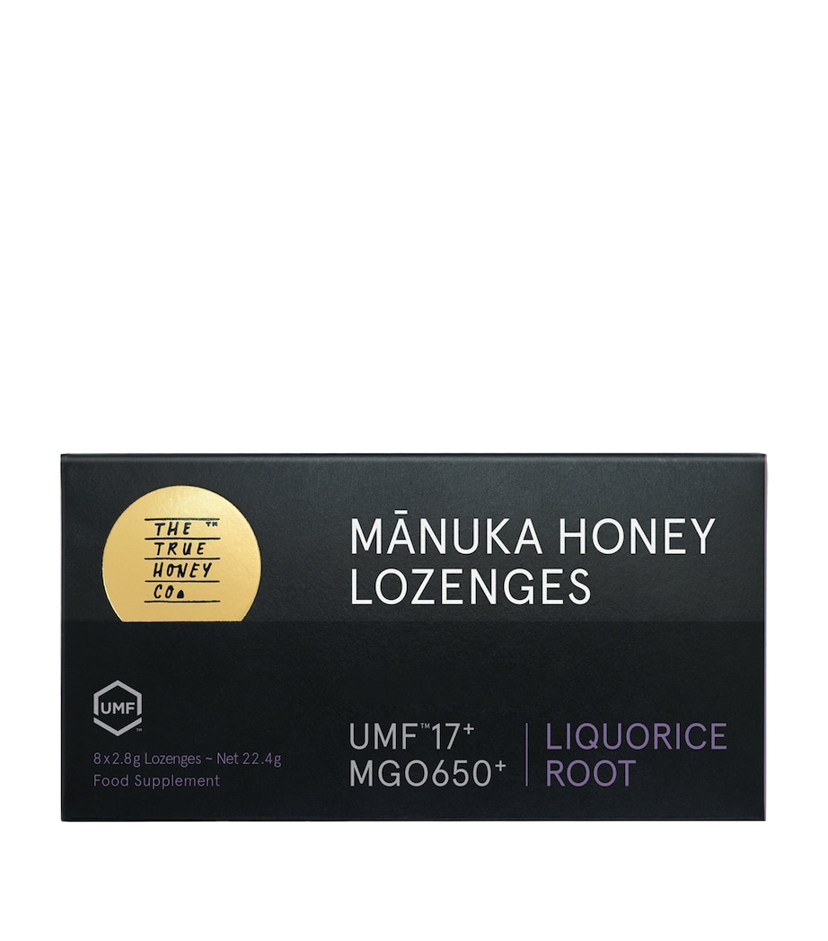 Mānuka Honey Lozenges with Liquorice Root (8 Capsules) NO COLOUR Image 3