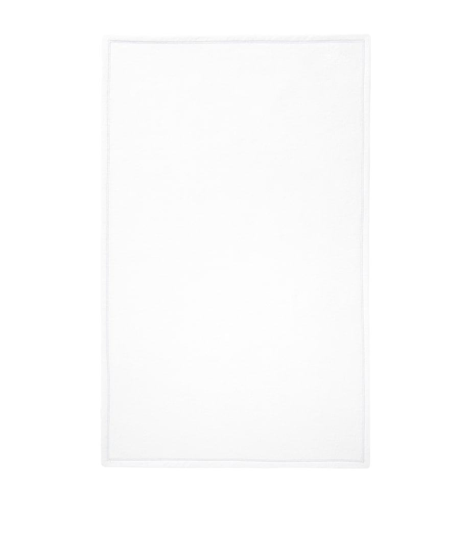 Yves Delorme Couture Duetto Blanc Hand Towel (55cm x 100cm) Blanc Image 3