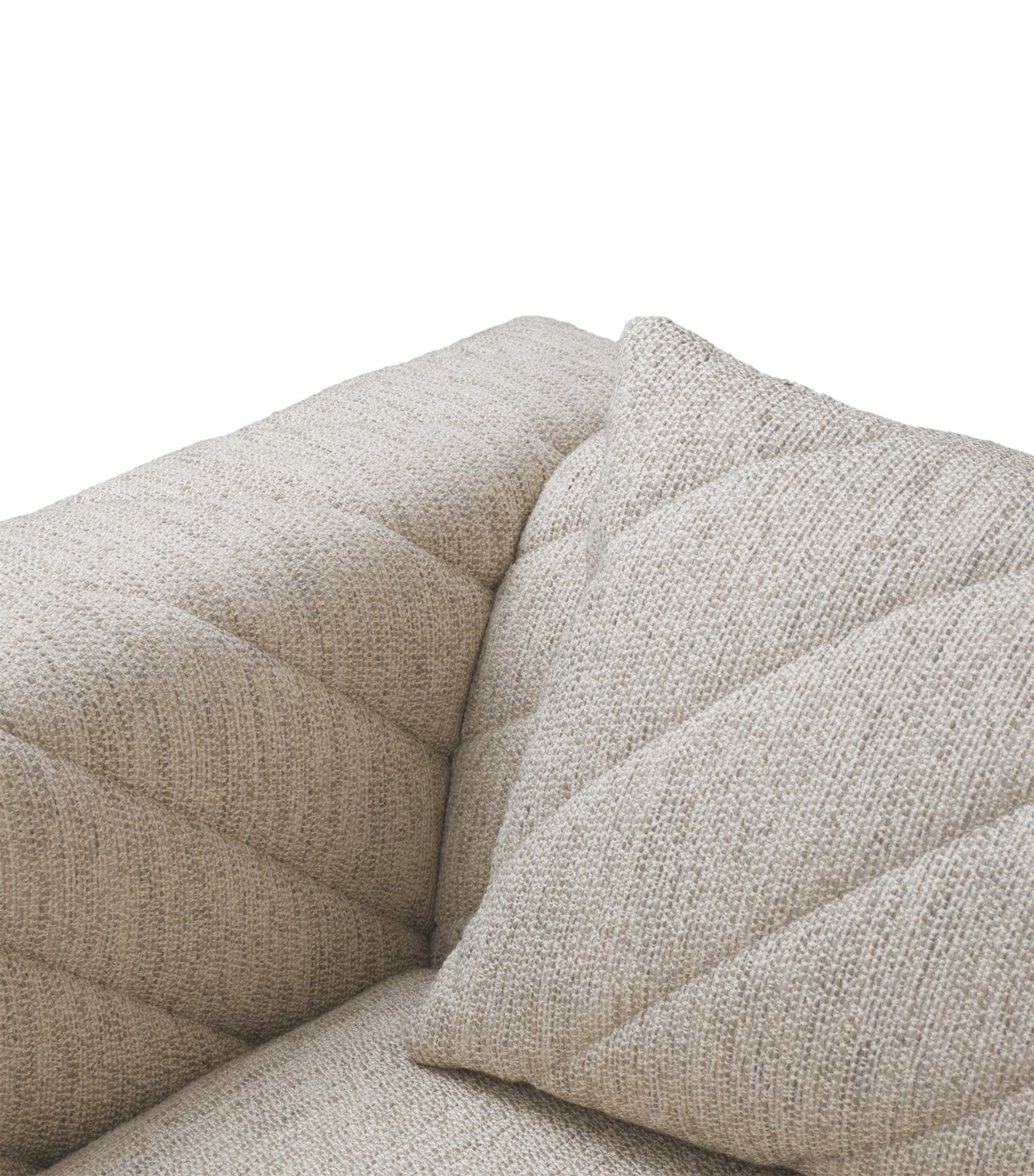 Quilted Avellino Armchair LIGHT GREY Image 3