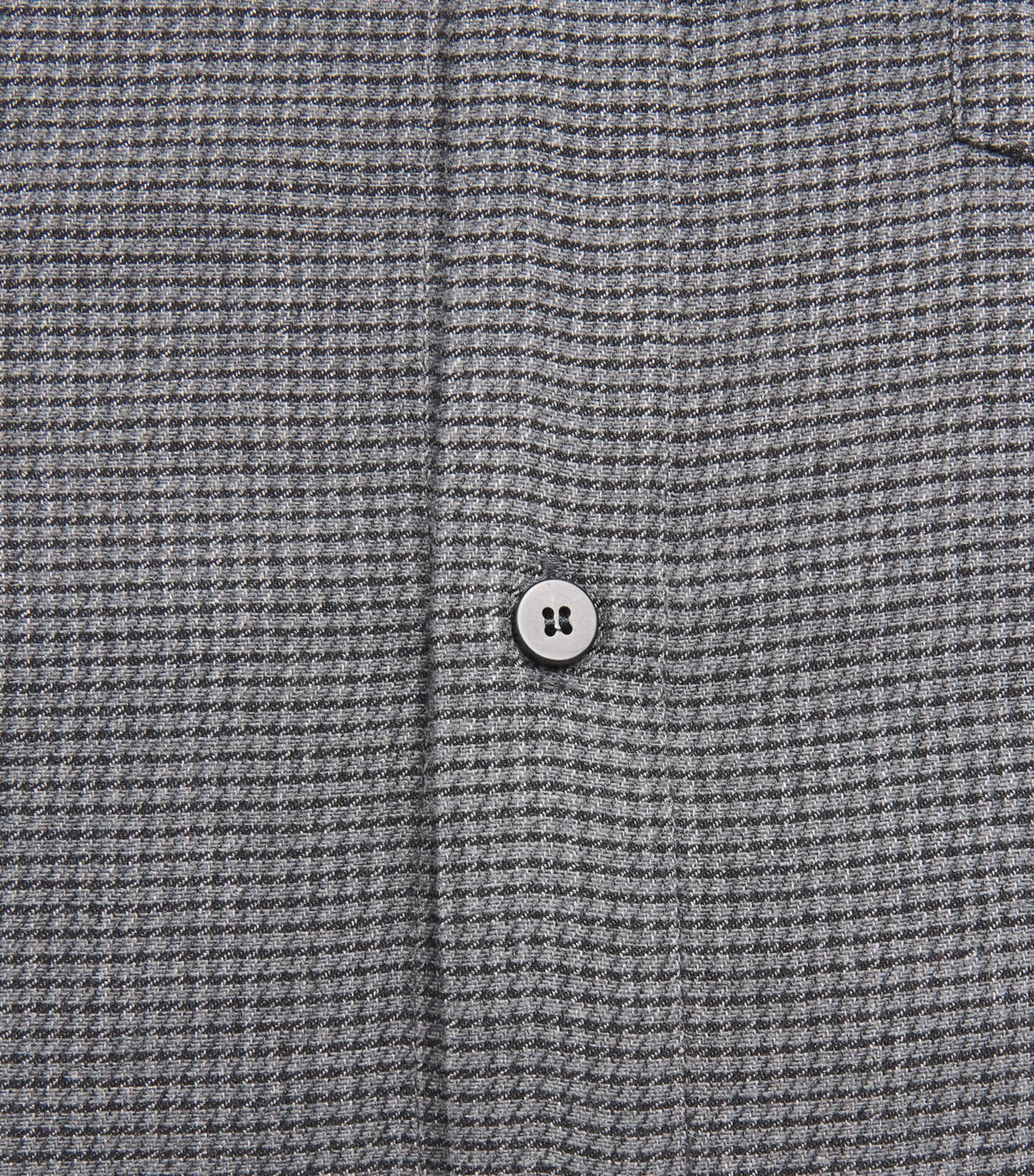 Won Hundred Mens Check Maza Shirt Blckened Pearl Comb Image 5