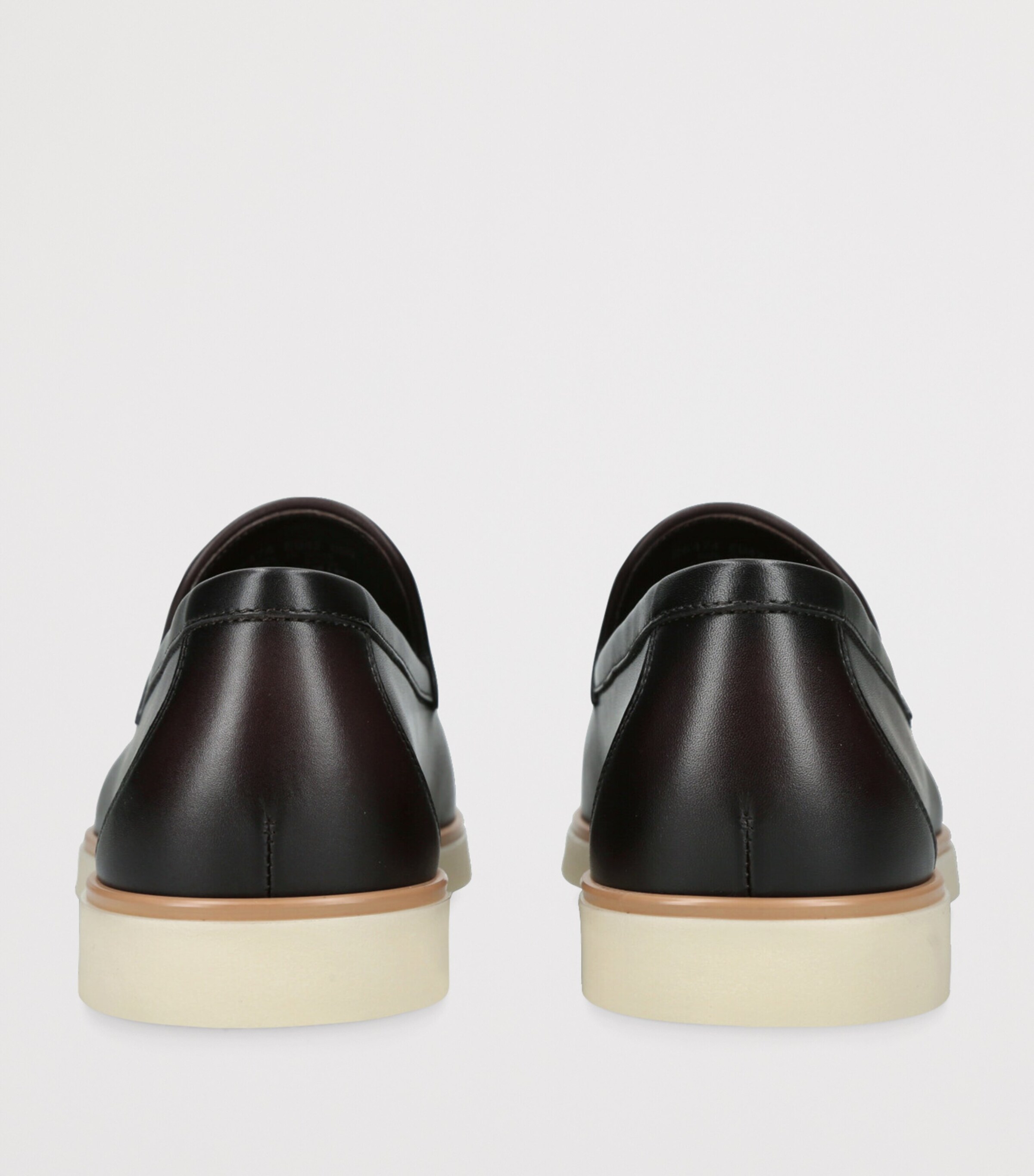 Leather Calpe Loafers DARK BROWN Image 2