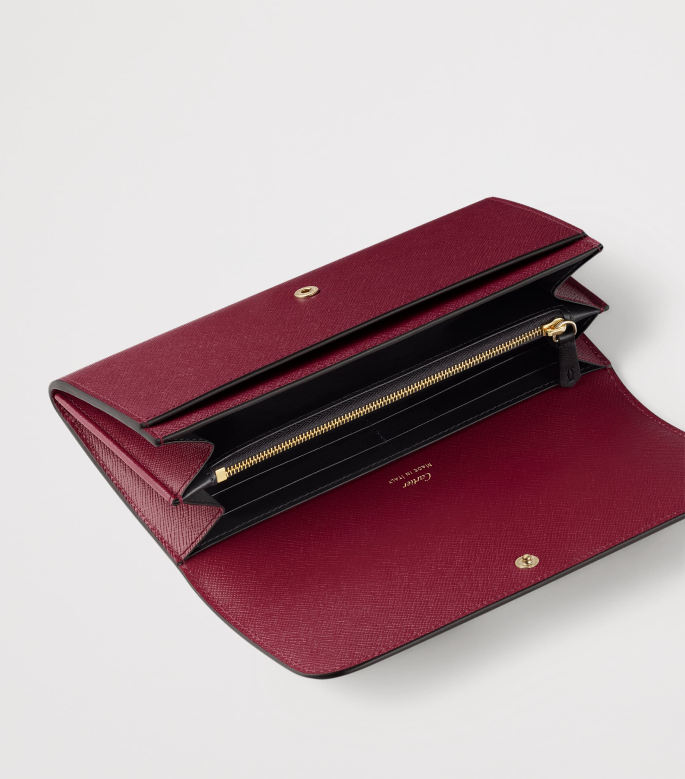 Cartier Leather C de Cartier International Wallet Red Image 4