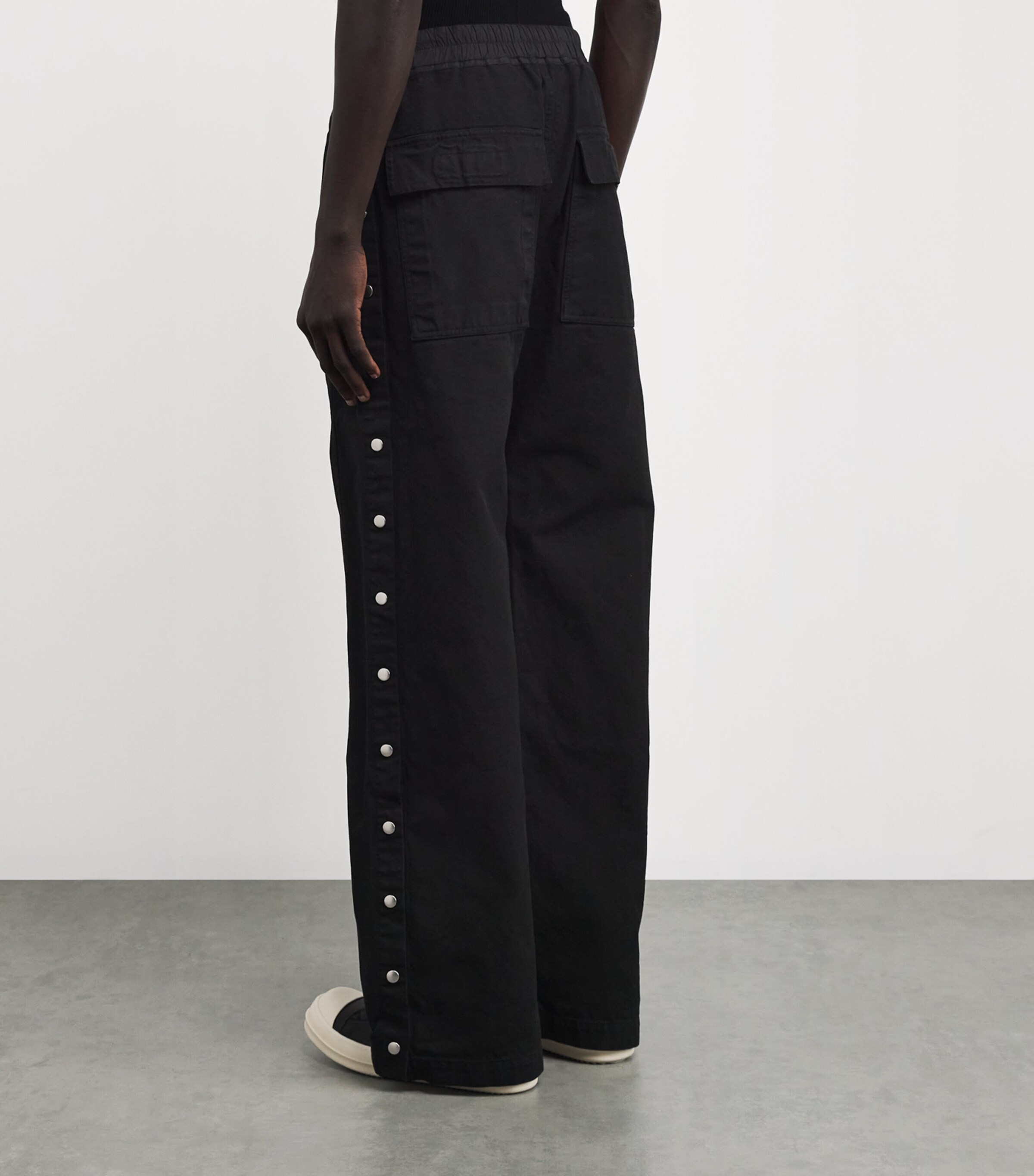 Rick Owens Mens DRKSHDW Cotton Pusher Trousers Image 4