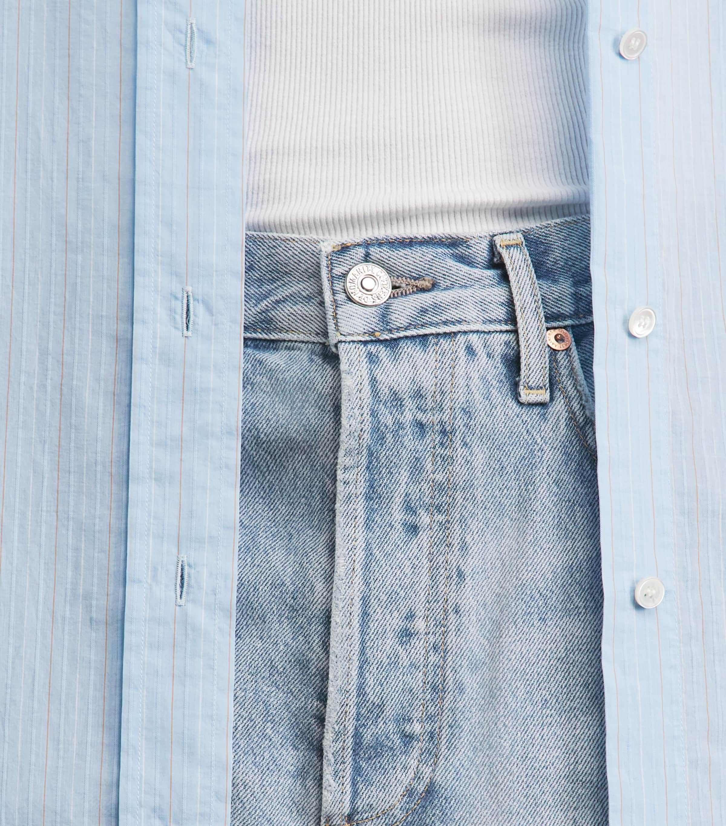 Citizens of Humanity Womens Marlow Denim Shorts Theatre Lt Indigo Image 3