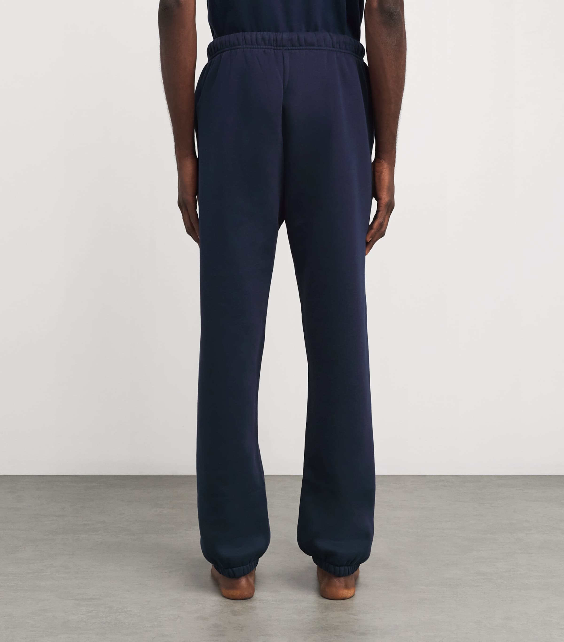 Fleece Lounge Relaxed Sweatpants NAVY Image 4