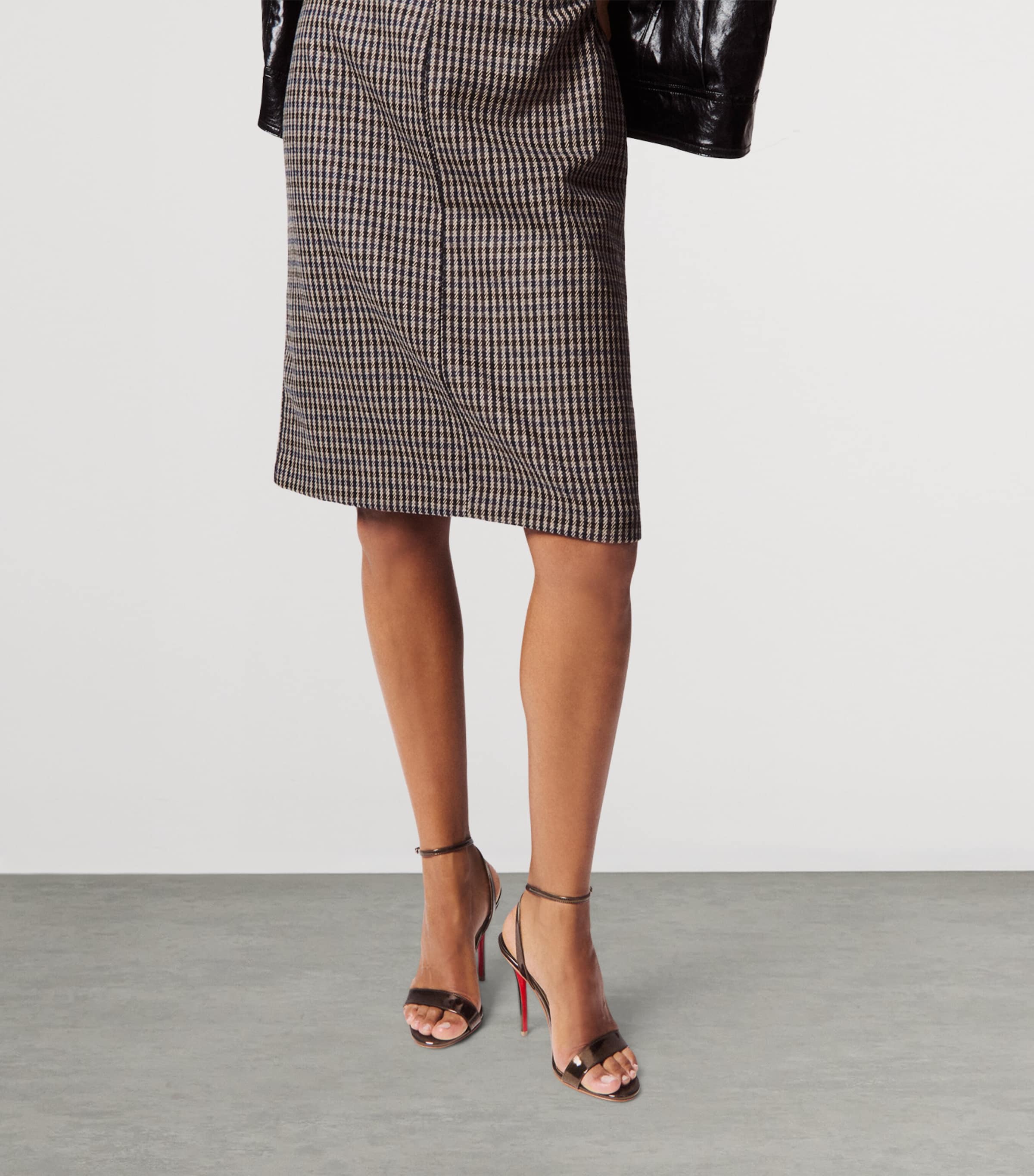 Miss Z Patent Leather Heeled Sandals 100 Z092 Image 2